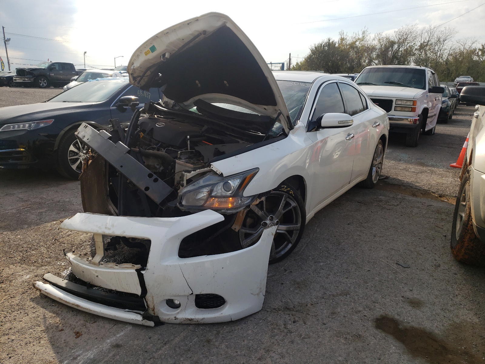 Photo 2 from auction – 2012 NISSAN MAXIMA S with VIN 1N4AA5AP7CC843065