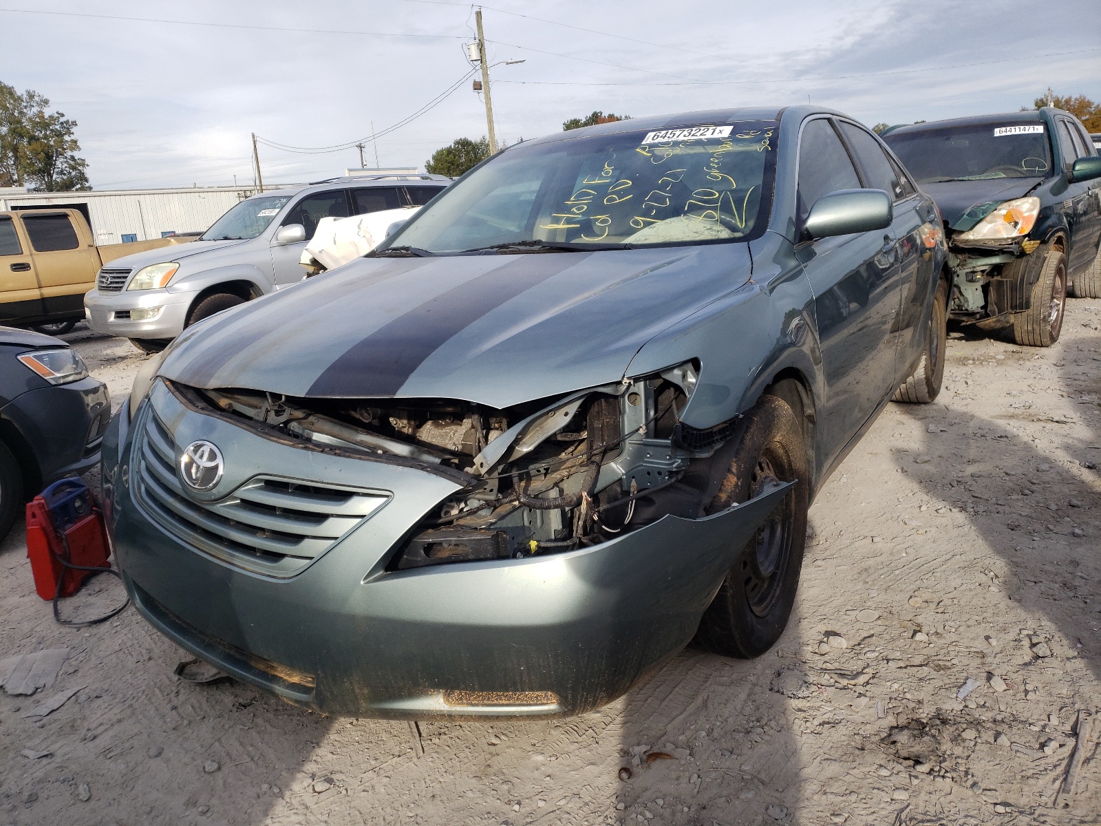 Photo 2 from auction – 2009 TOYOTA CAMRY BASE with VIN 4T1BE46K69U805982