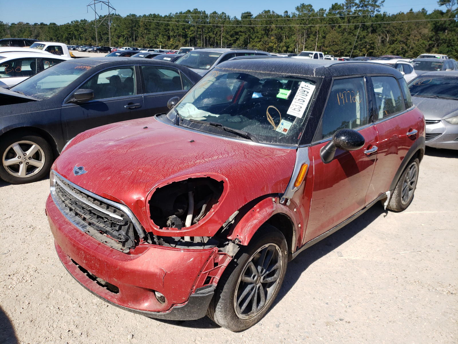 Photo 2 from auction – 2015 MINI COOPER COU with VIN WMWZB3C51FWR44290