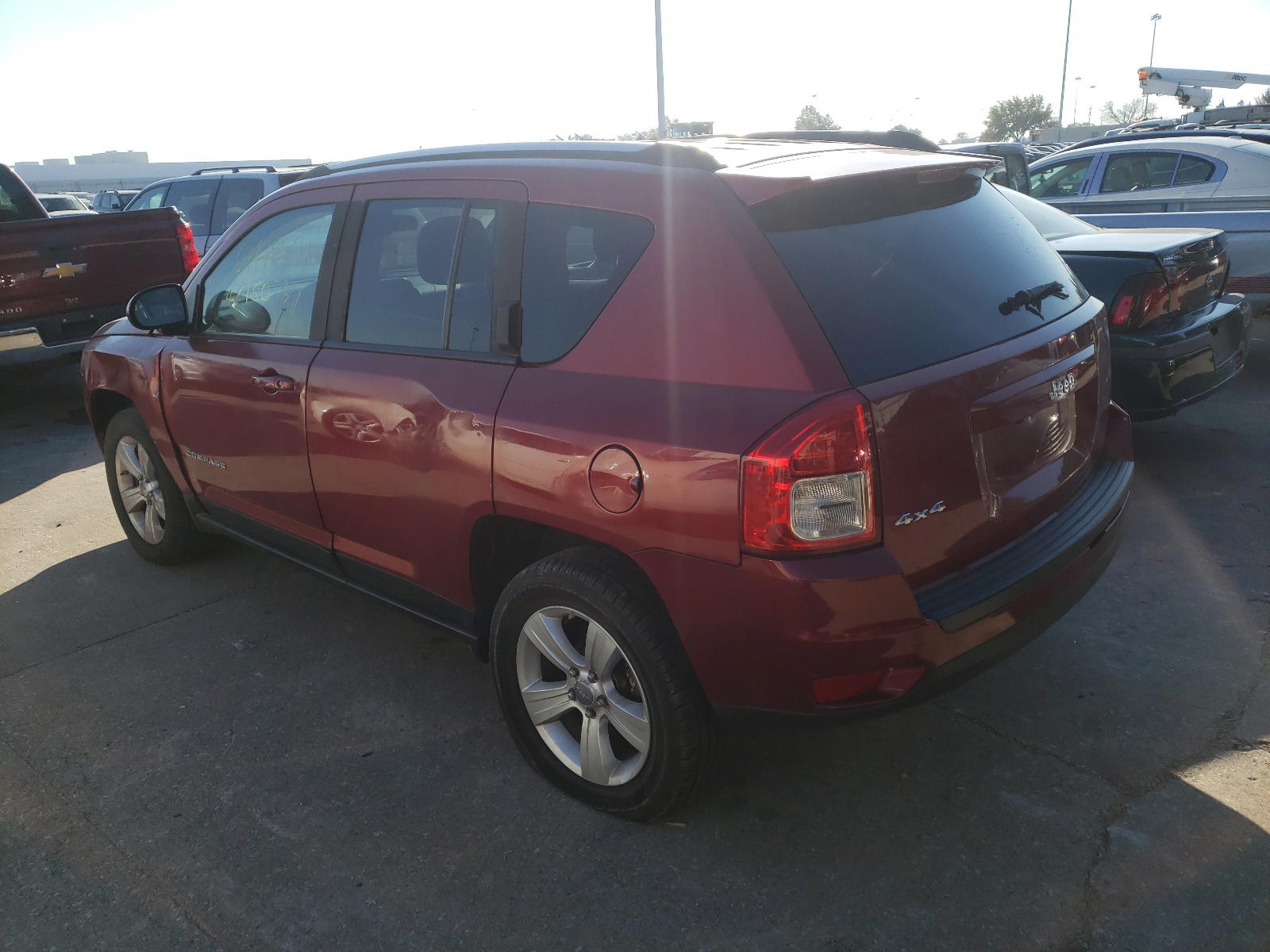 Photo 3 from auction – 2012 JEEP COMPASS SP with VIN 1C4NJDBB6CD591831