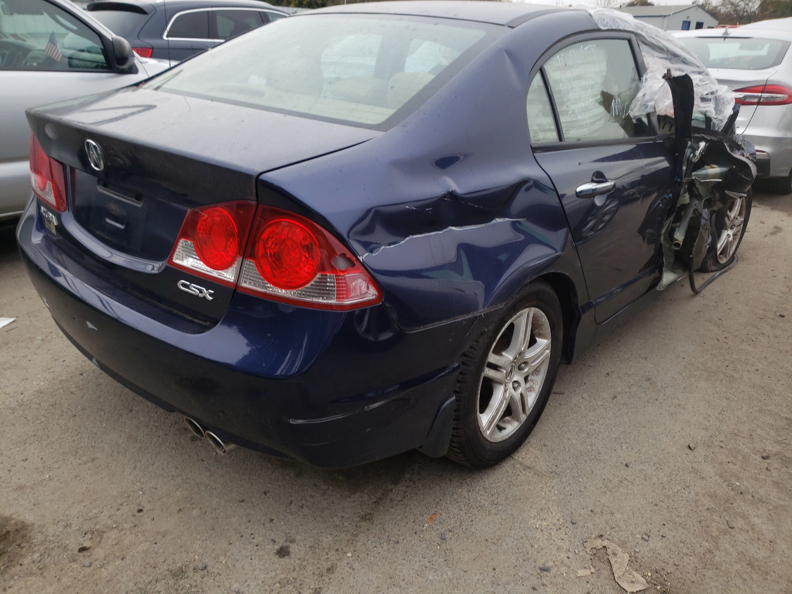 Photo 4 from auction – 2006 ACURA CSX PREMIU with VIN 2HHFD56706H202158