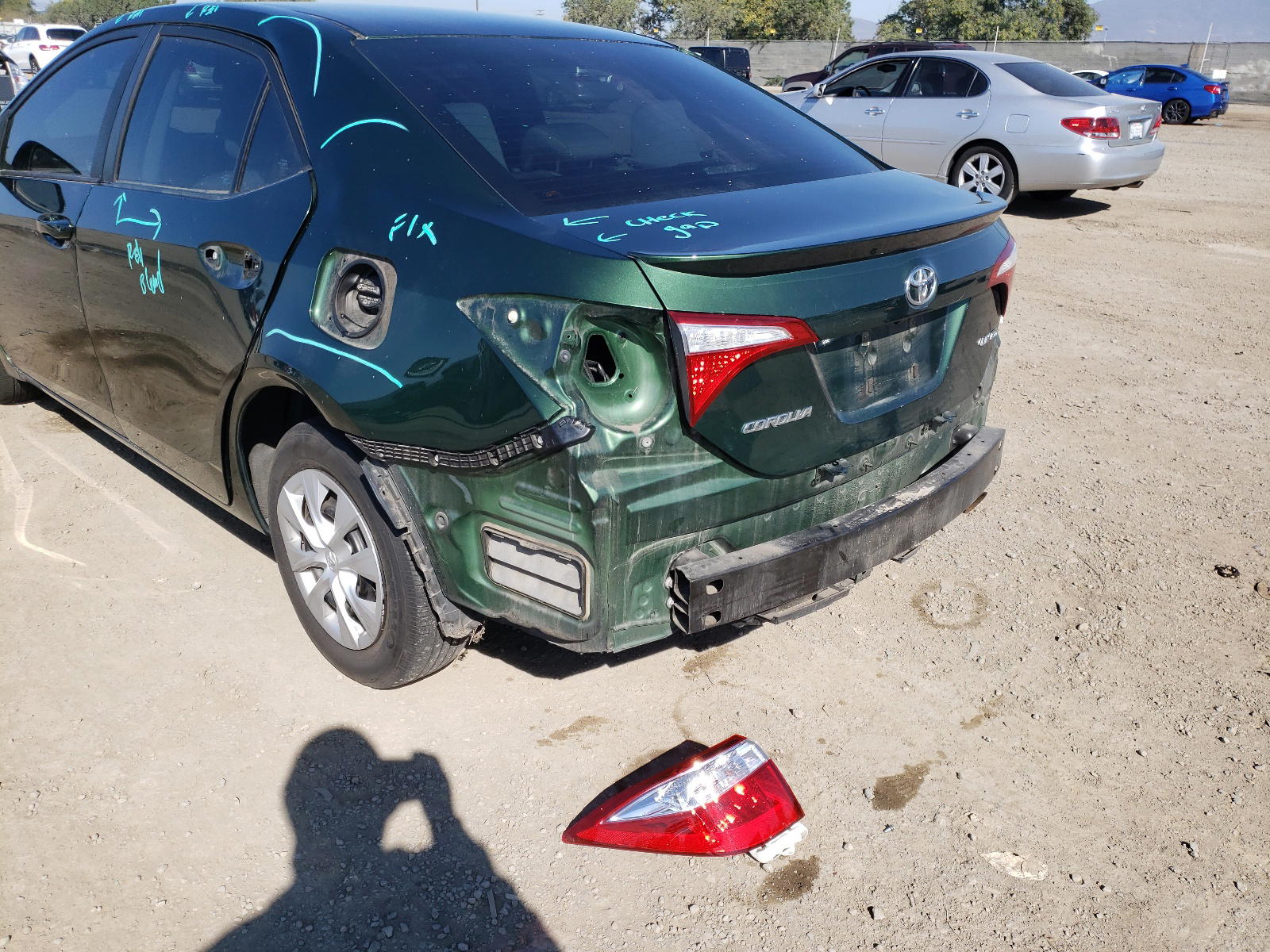 Photo 9 from auction – 2016 TOYOTA COROLLA EC with VIN 2T1BPRHE0GC573036
