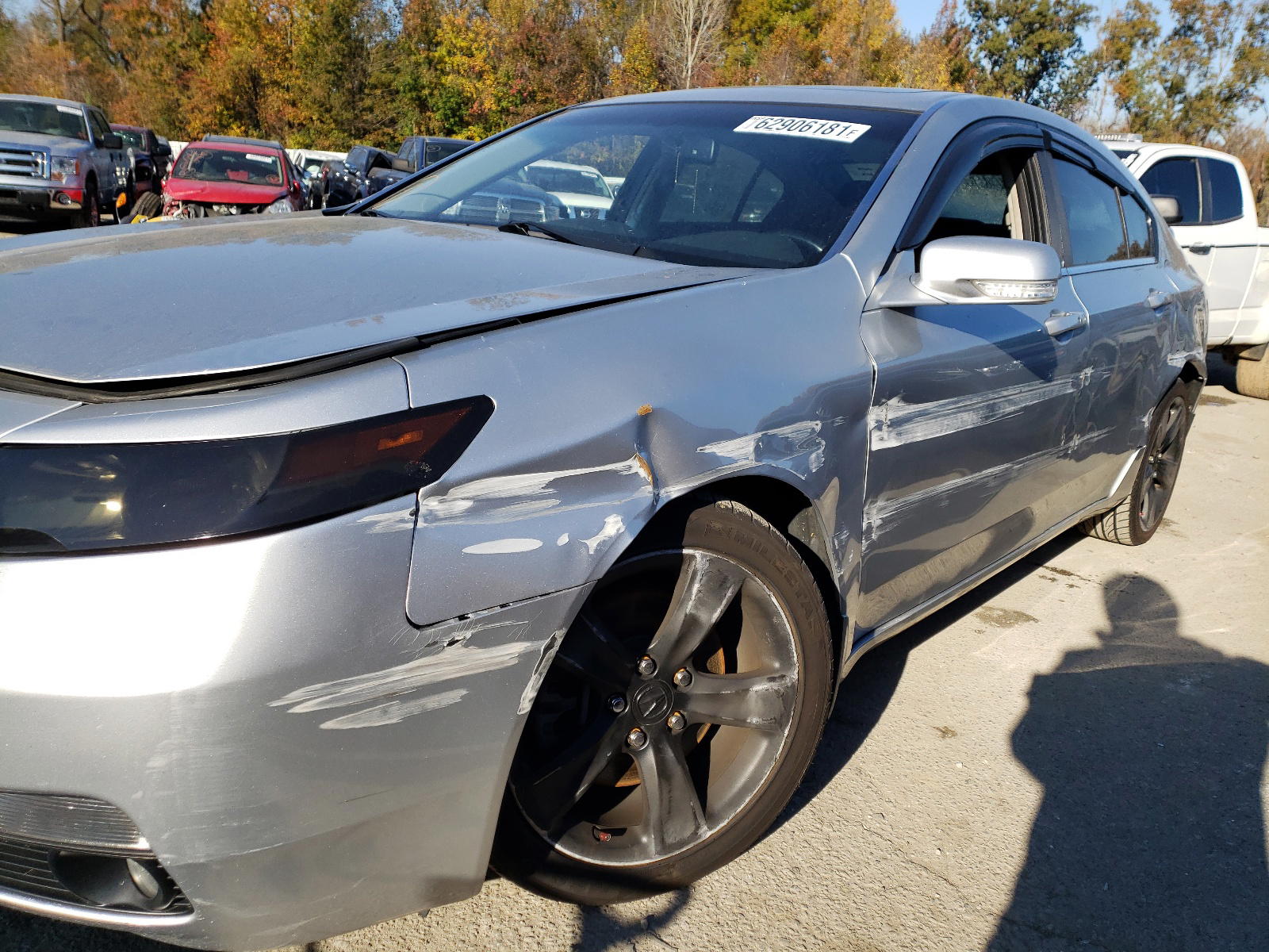 Photo 9 from auction – 2012 ACURA TL with VIN 19UUA8F78CA010857