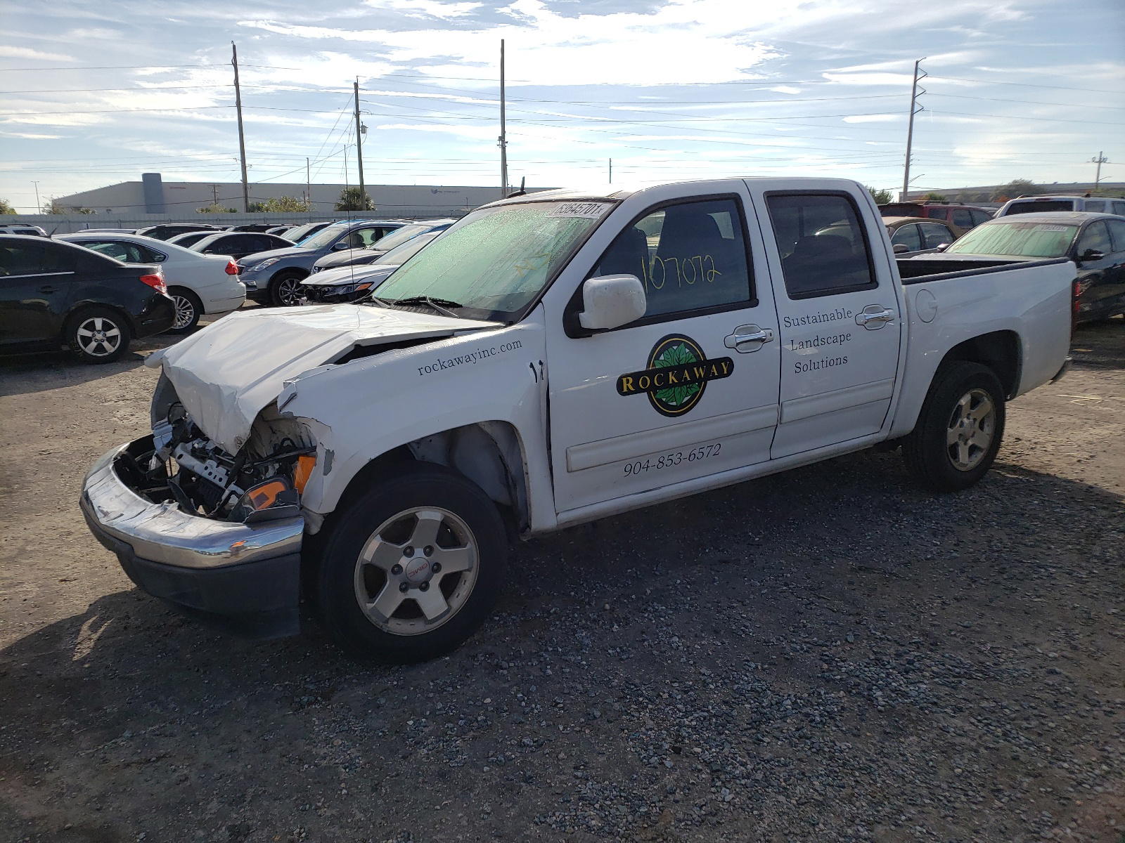 Photo 2 from auction – 2012 GMC CANYON SLE with VIN 1GTD5MF97C8100246