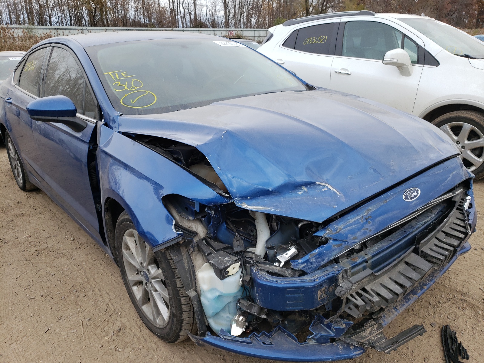 Photo 9 from auction – 2017 FORD FUSION SE with VIN 3FA6P0H74HR411765