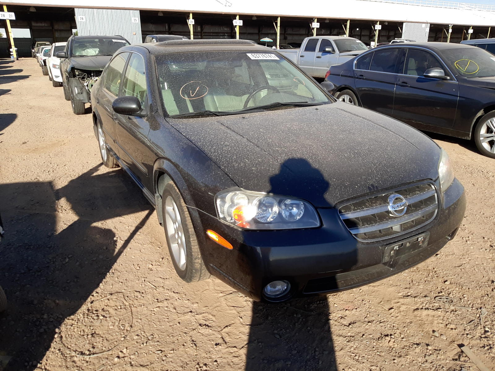 NISSAN MAXIMA 2002 with VIN JN1DA31AX2T308370 - Photo from auction