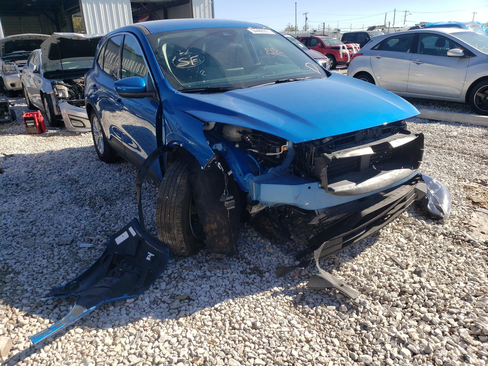 Photo 1 from auction – 2020 FORD ESCAPE SE with VIN 1FMCU9G67LUC65541