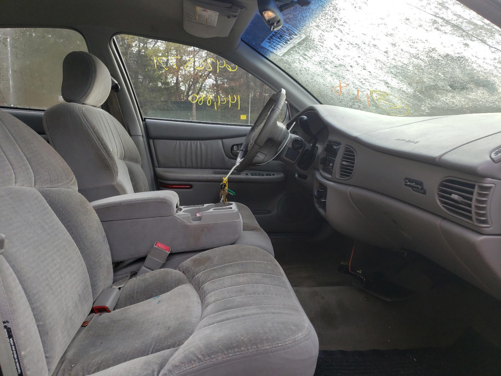Photo 5 from auction – 2002 BUICK CENTURY CU with VIN 2G4WS52J521106597