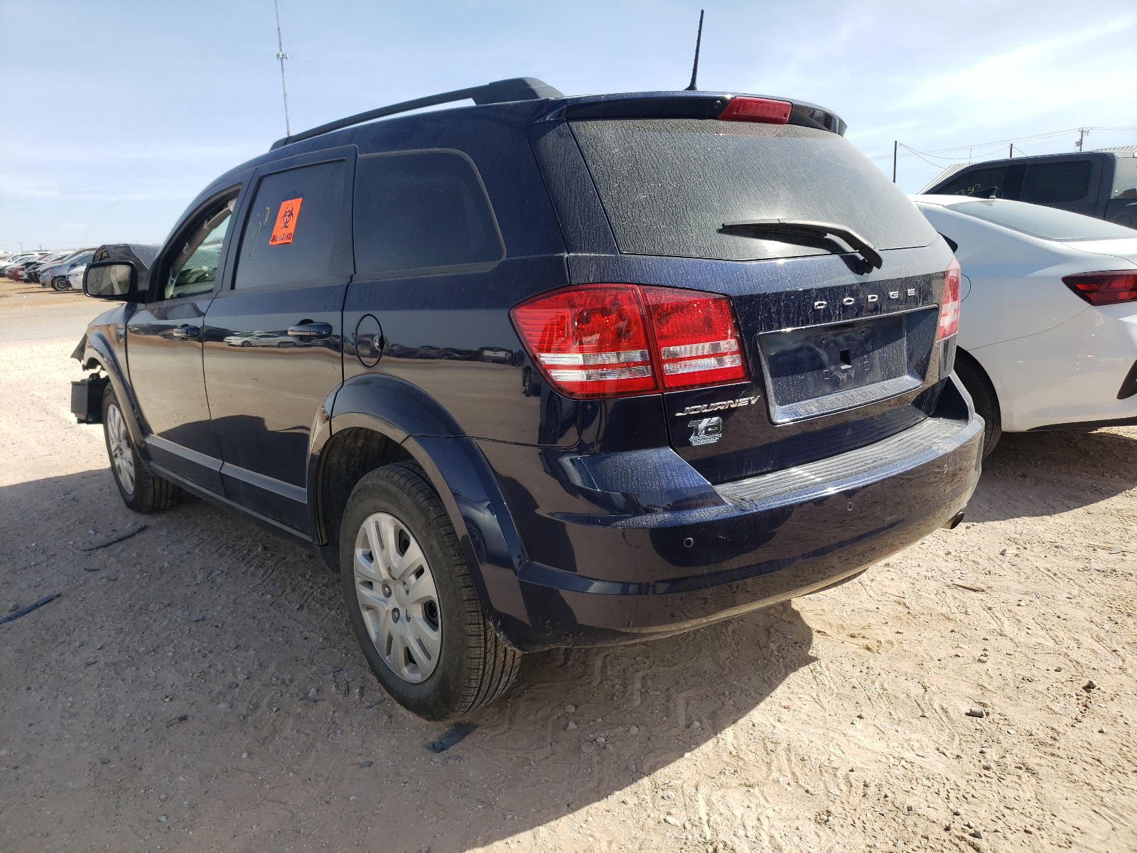Photo 3 from auction – 2020 DODGE JOURNEY SE with VIN 3C4PDCAB4LT266133