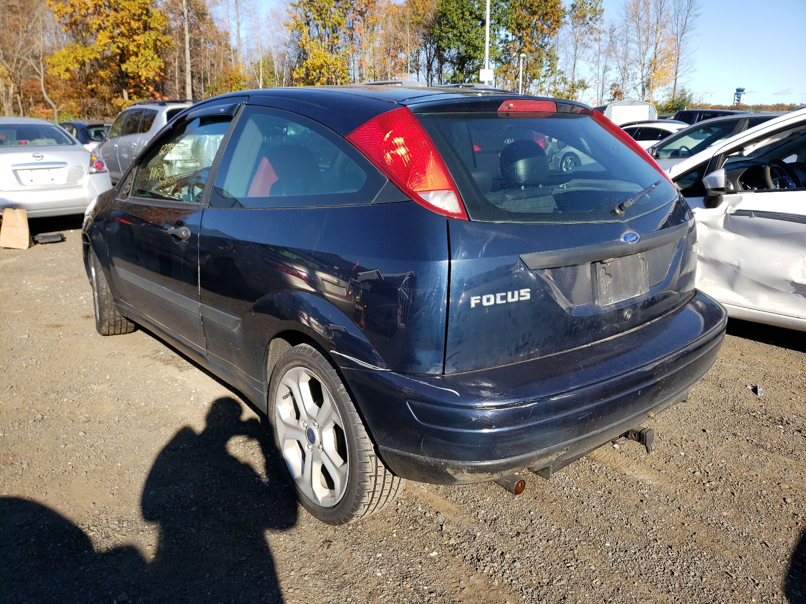 Photo 3 from auction – 2003 FORD FOCUS ZX3 with VIN 3FAFP31303R123453