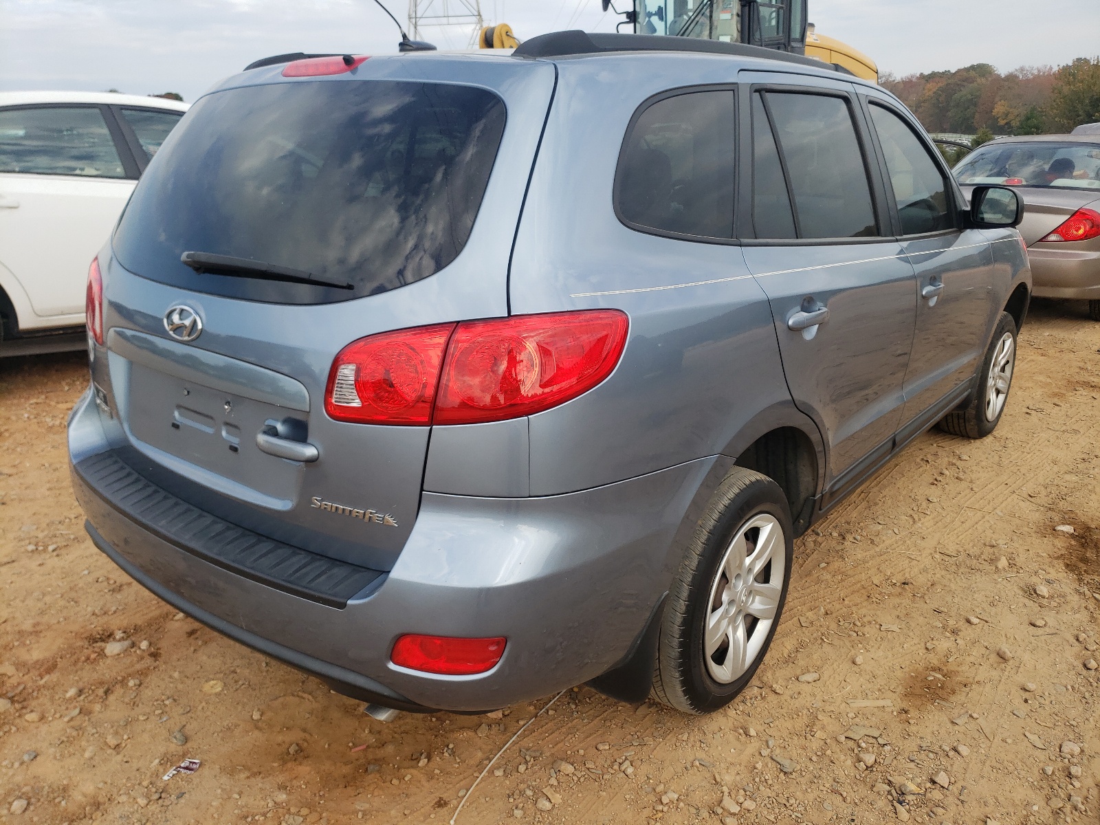 Photo 4 from auction – 2009 HYUNDAI SANTA FE G with VIN 5NMSG13D09H305911