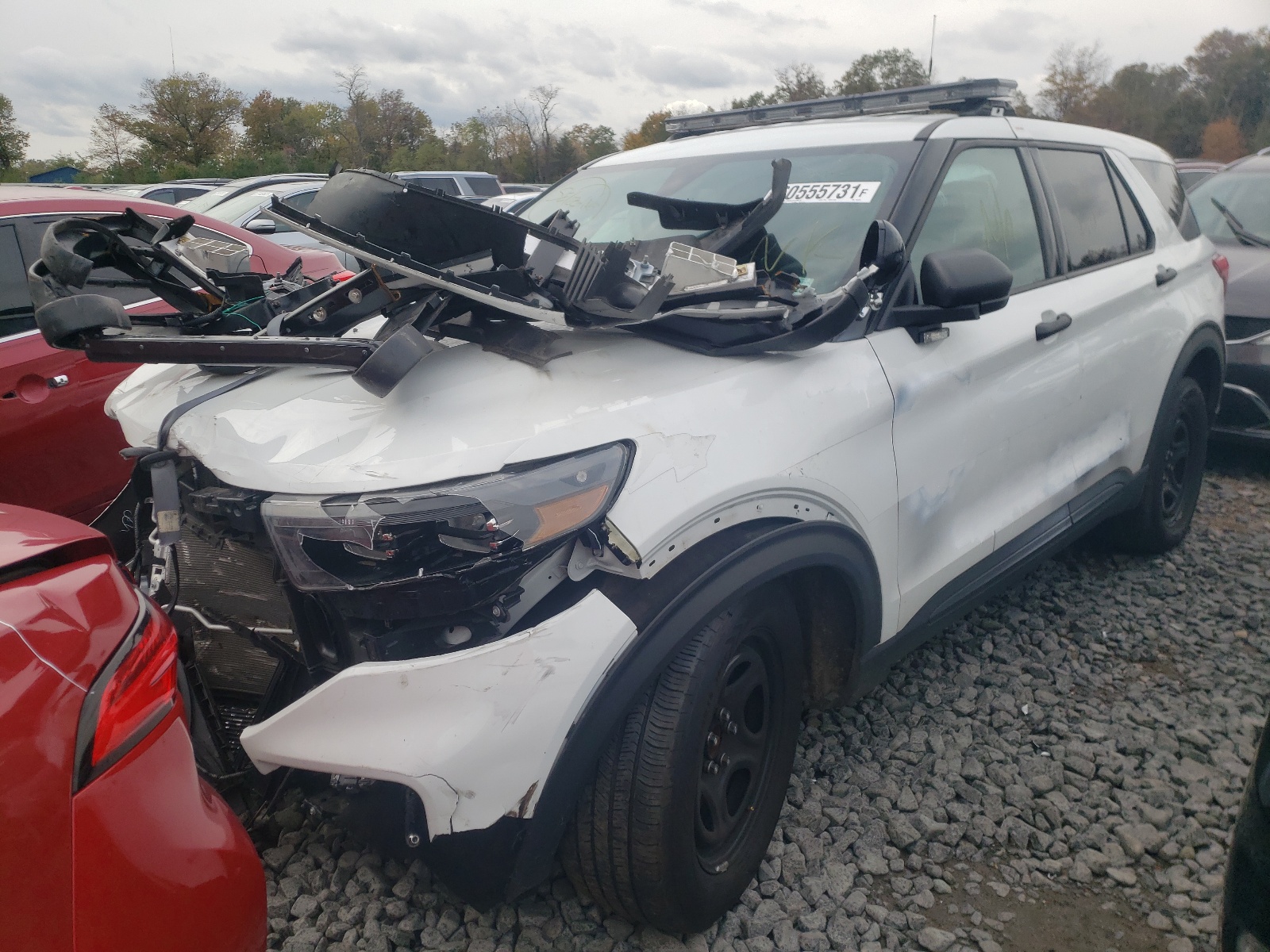 Photo 2 from auction – 2020 FORD EXPLORER P with VIN 1FM5K8AB7LGB43338