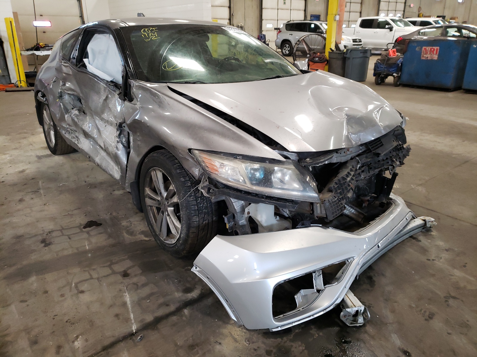 HONDA CR-Z EX 2012 with VIN JHMZF1D63CS002066 - Photo from auction