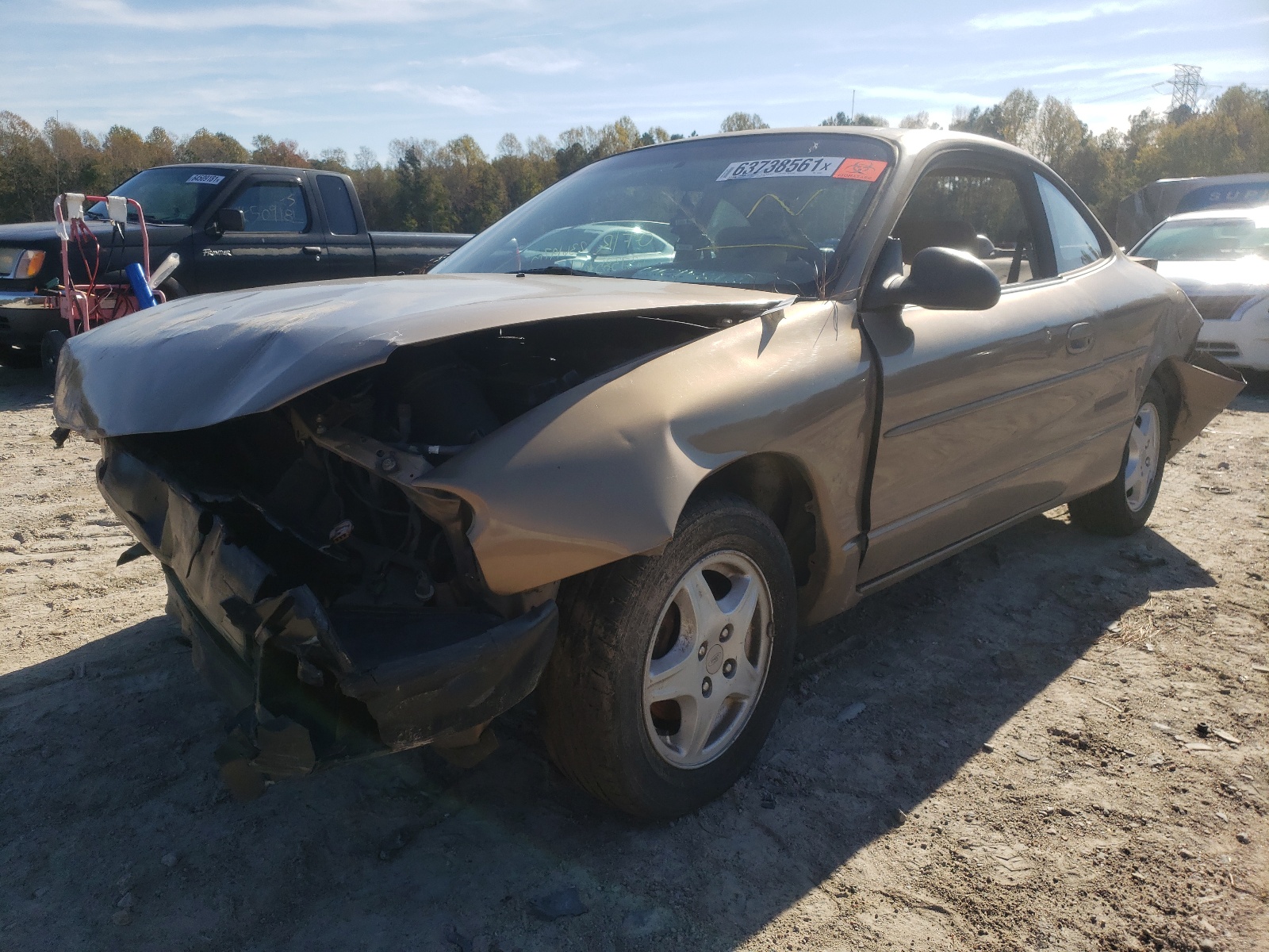 Photo 2 from auction – 1998 FORD ESCORT ZX2 with VIN 3FAKP1130WR183353
