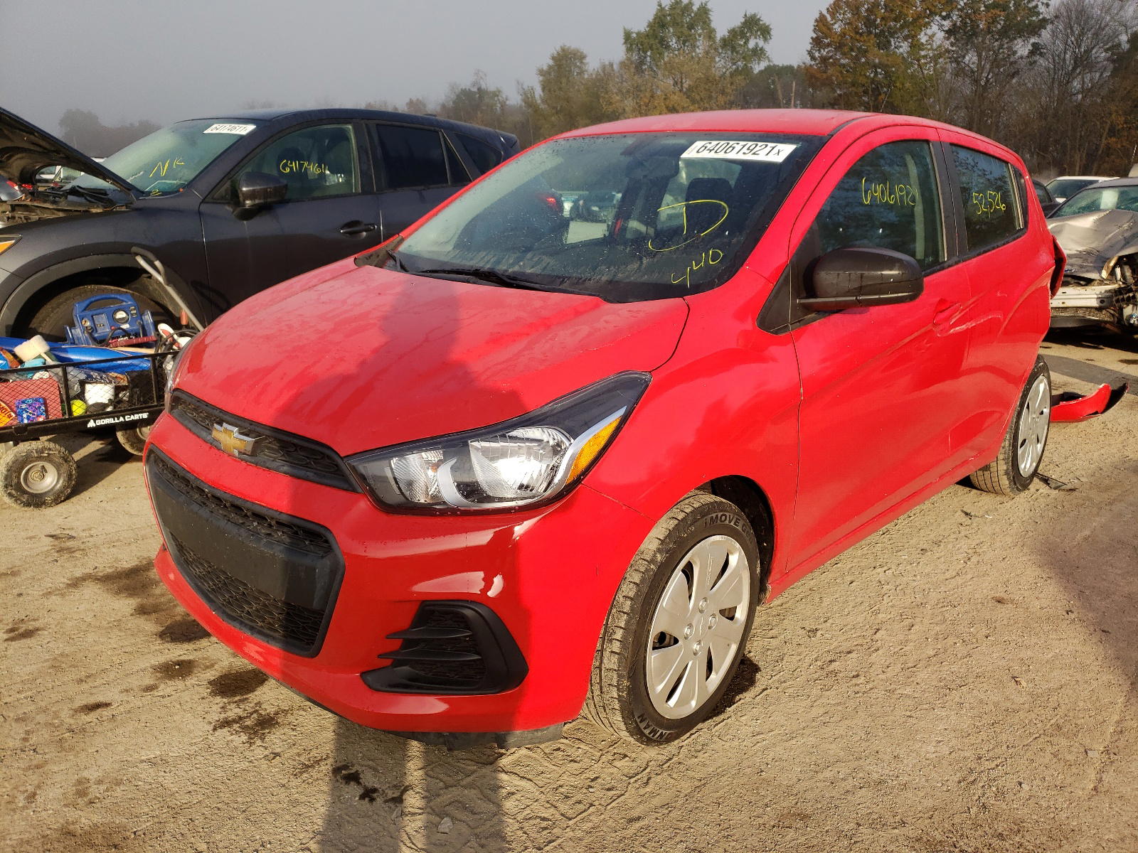 Photo 2 from auction – 2017 CHEVROLET SPARK LS with VIN KL8CB6SA7HC728059