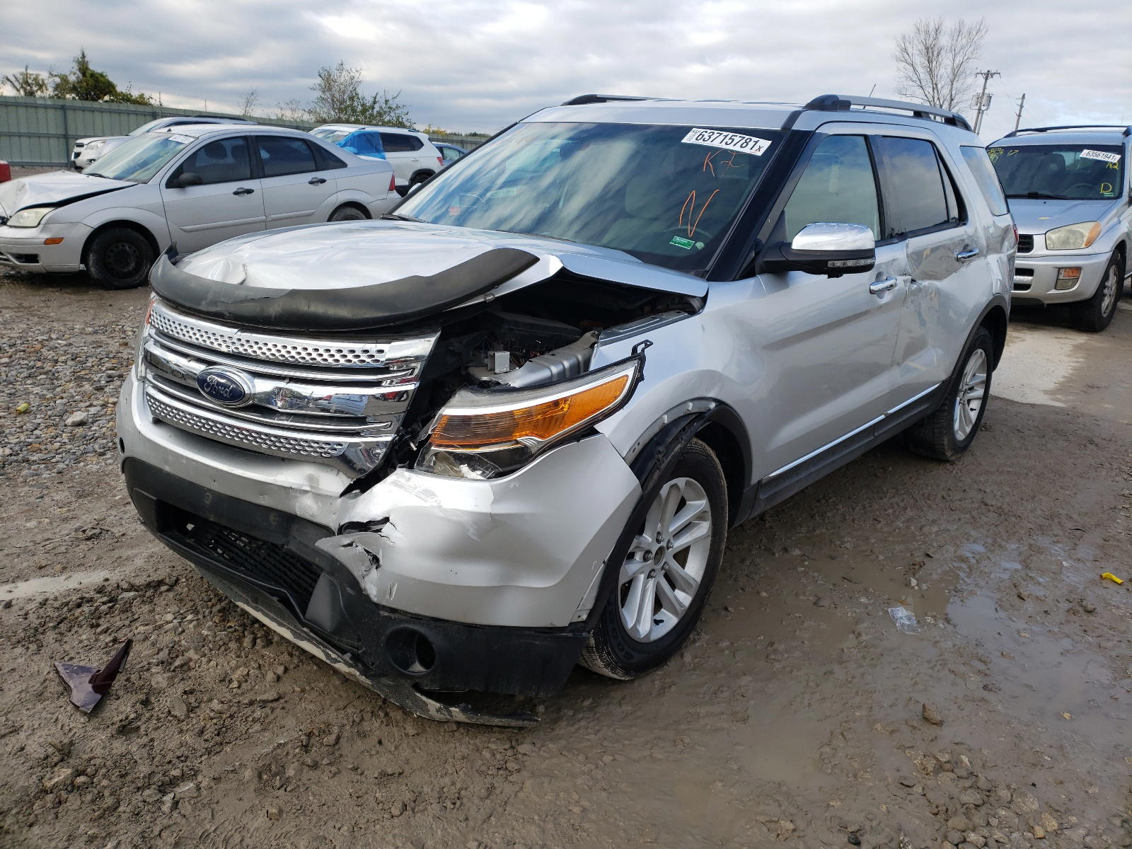 Photo 2 from auction – 2013 FORD EXPLORER X with VIN 1FM5K7D80DGB48599