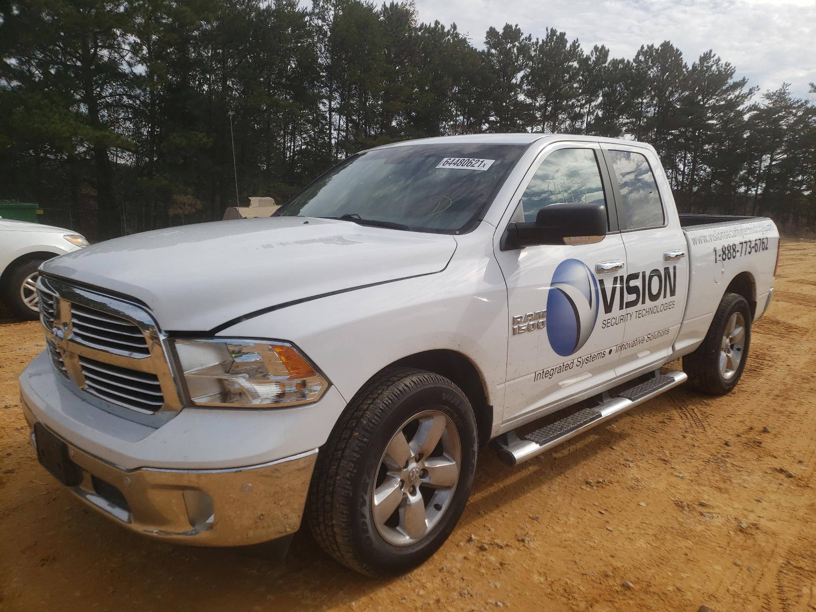 Photo 2 from auction – 2017 RAM 1500 SLT with VIN 1C6RR6GG2HS639345