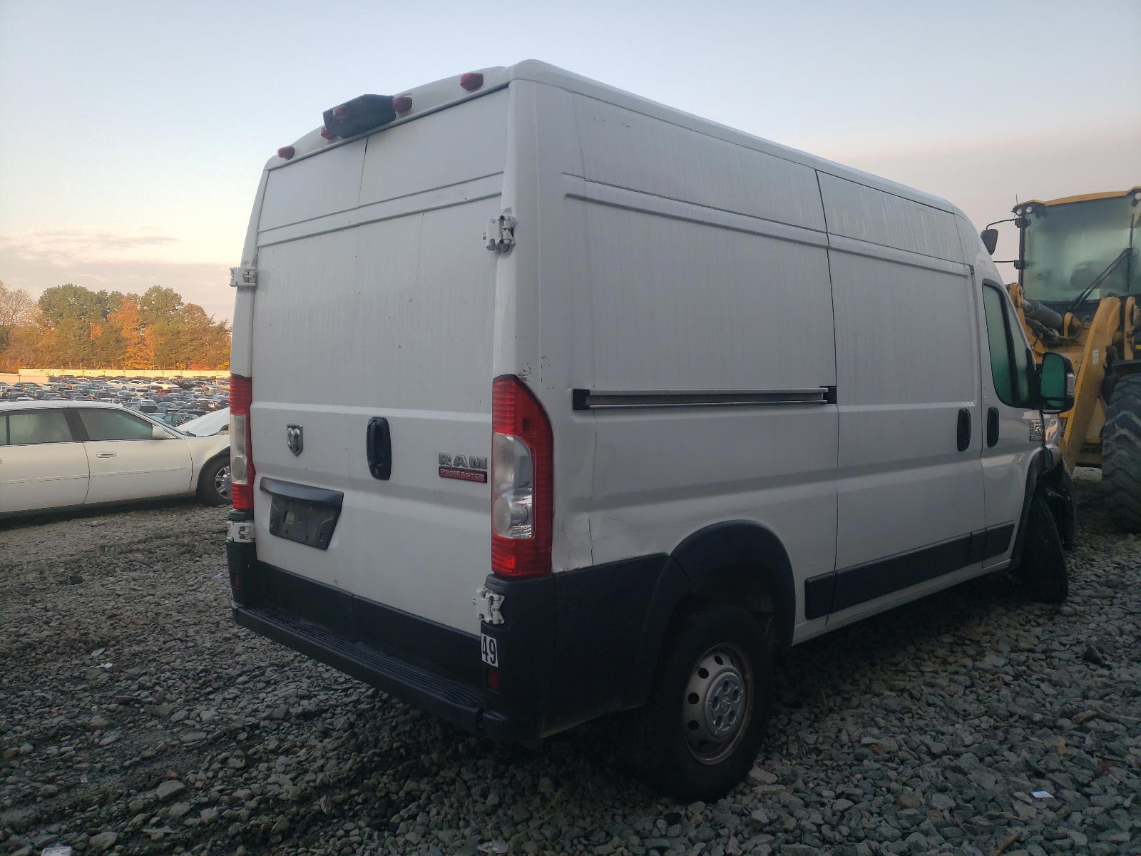 Photo 4 from auction – 2019 RAM PROMASTER with VIN 3C6TRVBG2KE547704