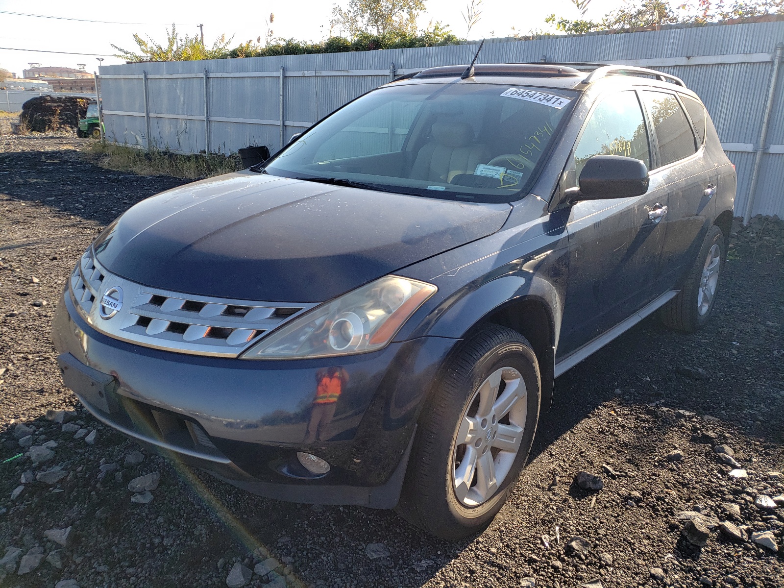 Photo 2 from auction – 2005 NISSAN MURANO with VIN JN8AZ08W35W440130