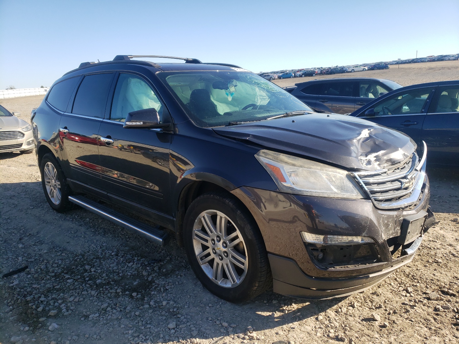 Photo 1 from auction – 2013 CHEVROLET TRAVERSE L with VIN 1GNKRGKD2DJ200781