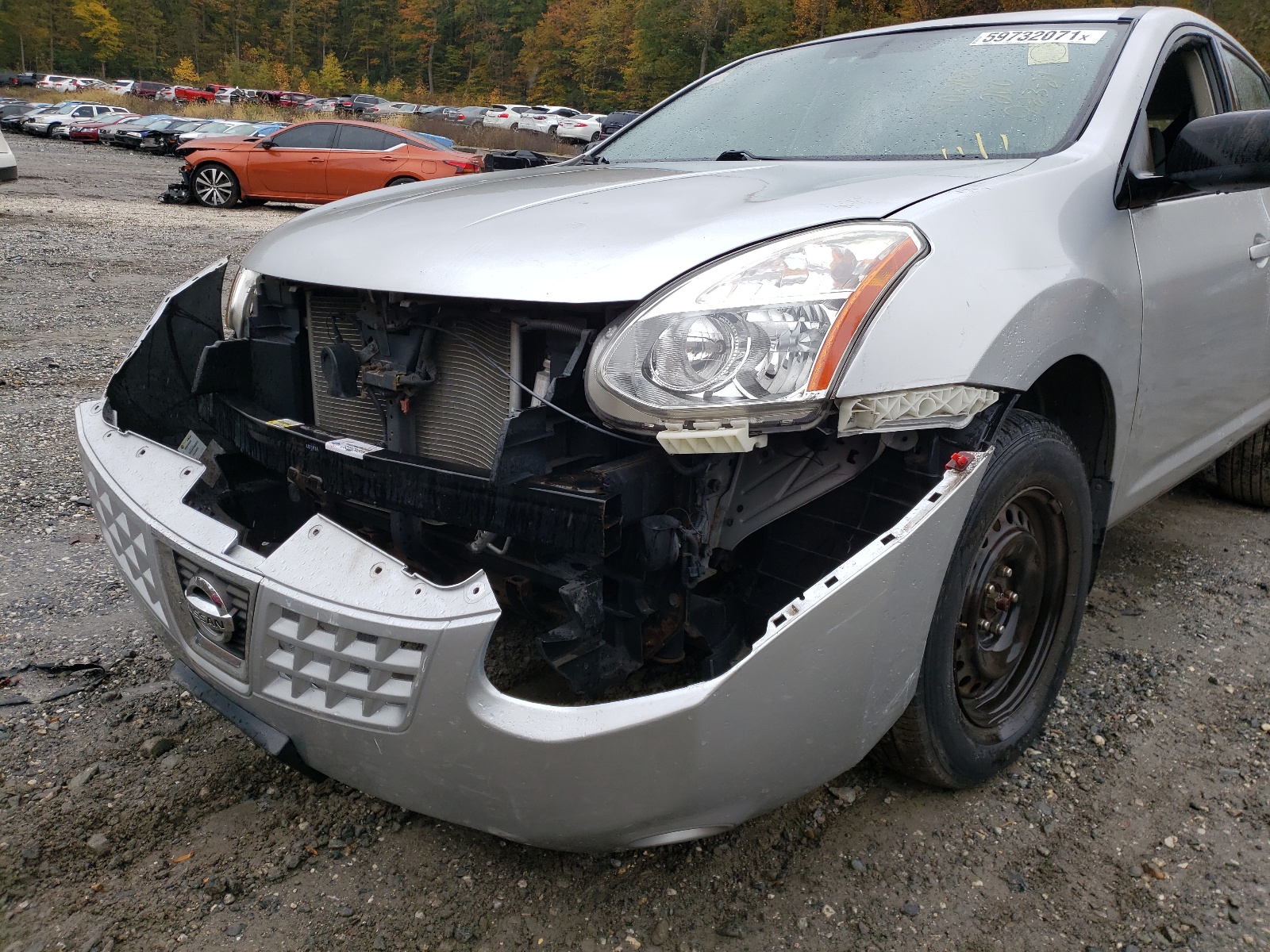 Photo 9 from auction – 2009 NISSAN ROGUE S with VIN JN8AS58VX9W184065