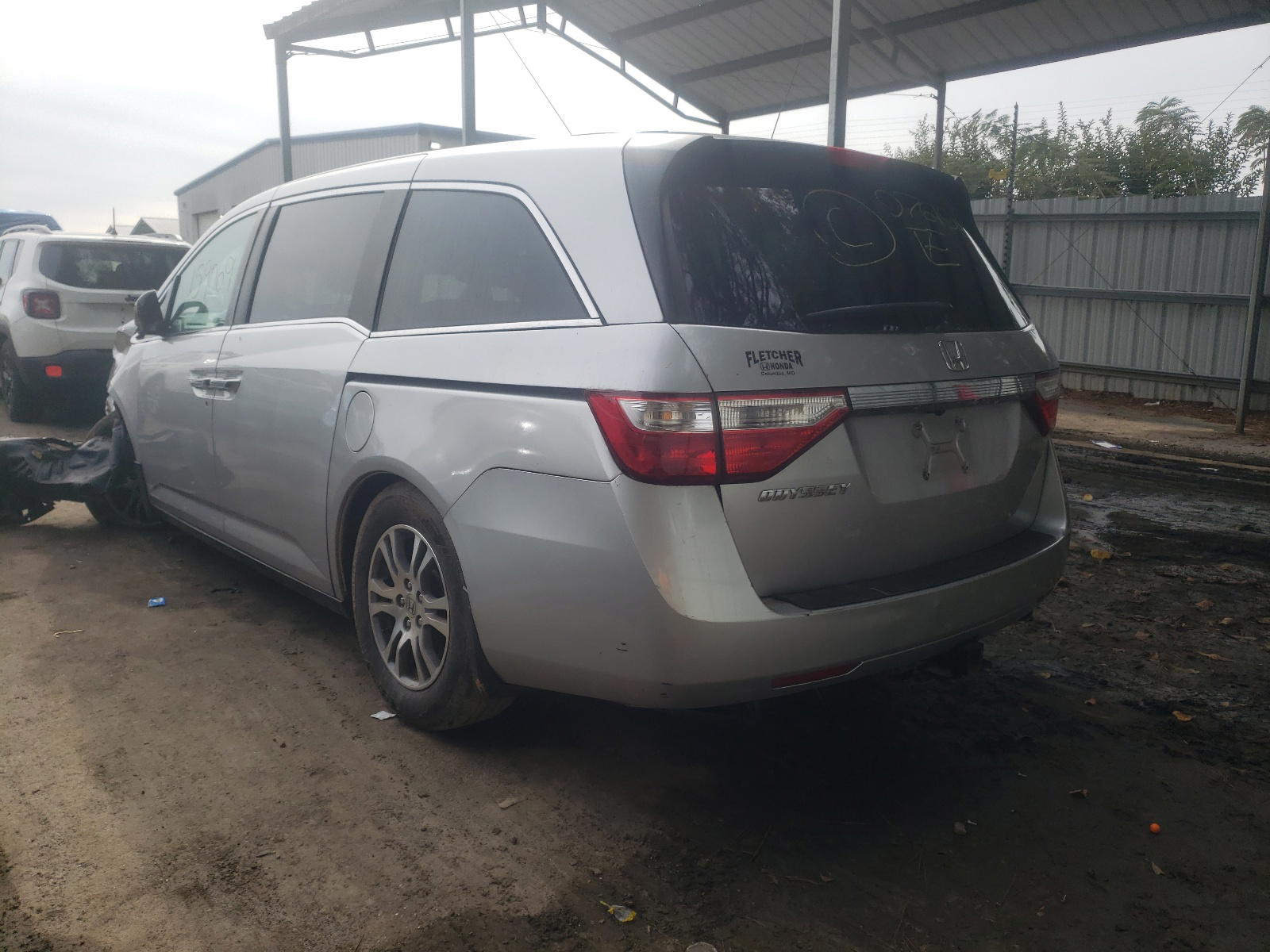 Photo 3 from auction – 2011 HONDA ODYSSEY EX with VIN 5FNRL5H69BB076101
