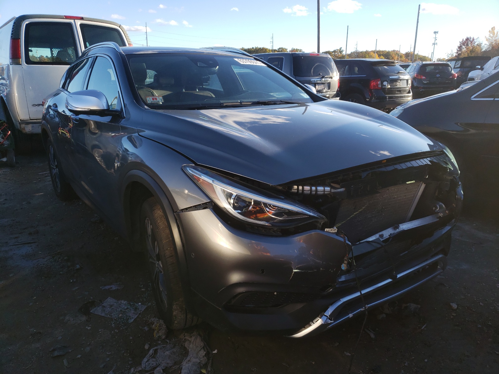 Photo 1 from auction – 2017 INFINITI QX30 BASE with VIN SJKCH5CR6HA025503