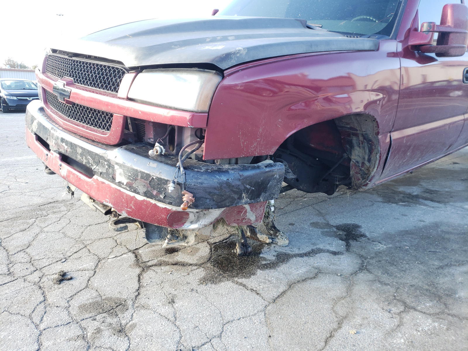 Photo 9 from auction – 2004 CHEVROLET SILVERADO with VIN 1GCHK23264F248715