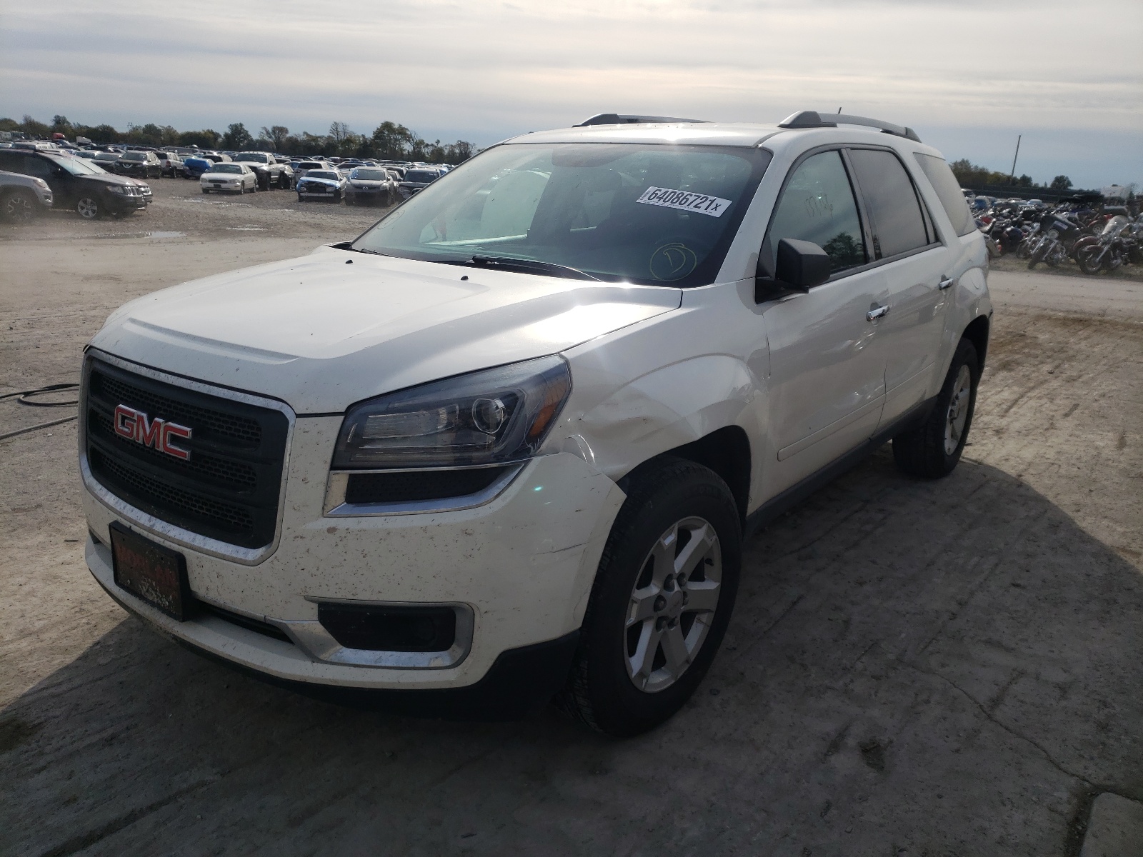Photo 2 from auction – 2015 GMC ACADIA SLE with VIN 1GKKRNED5FJ170594