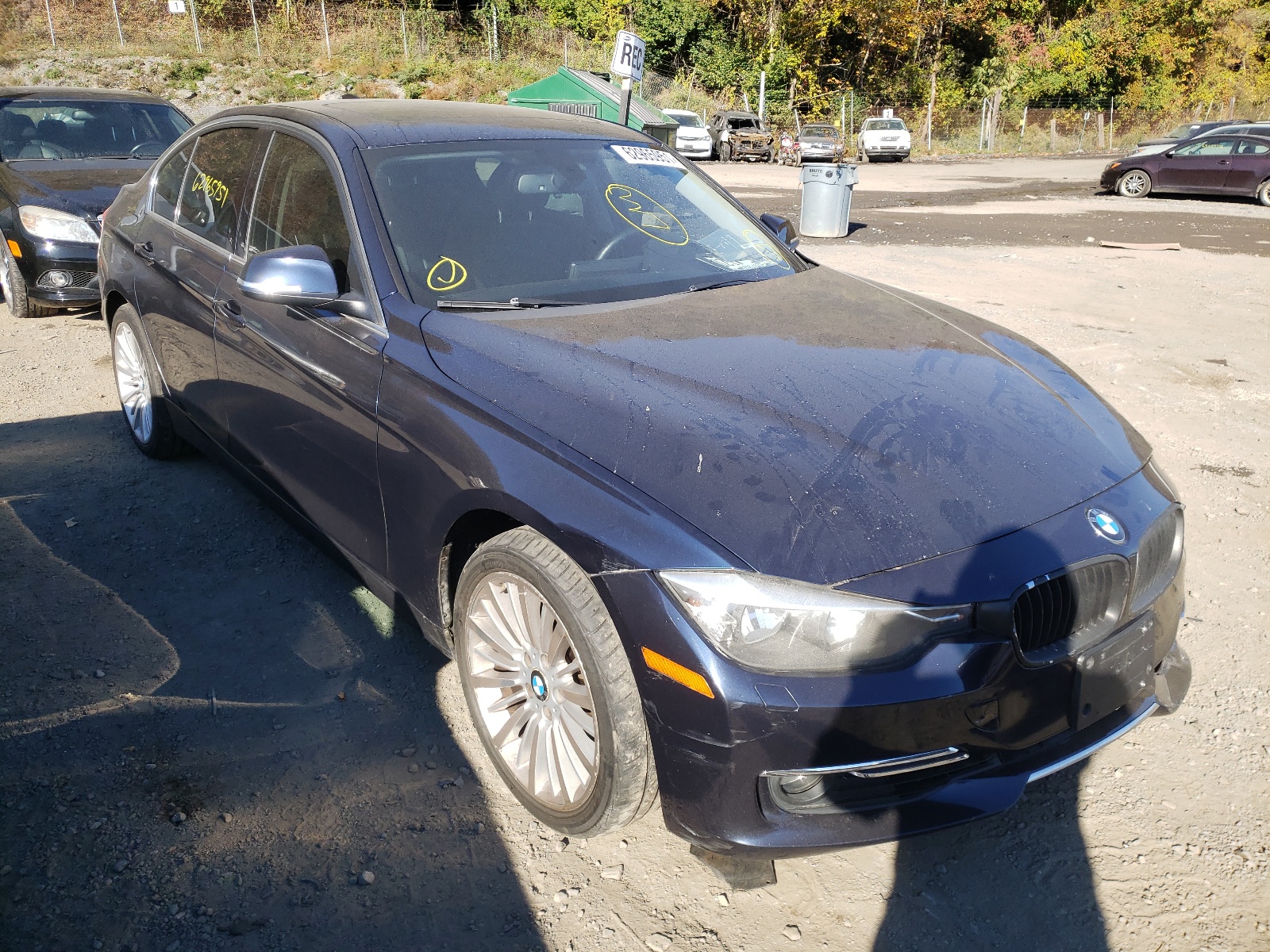 BMW 328 XI SUL 2013 with VIN WBA3B5C55DF590157 - Photo from auction