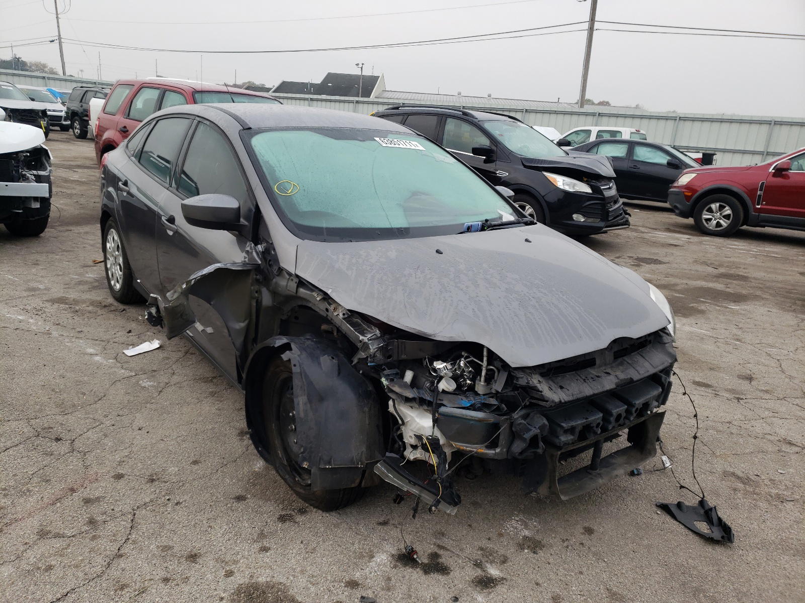 Photo 9 from auction – 2012 FORD FOCUS SE with VIN 1FAHP3F22CL187162