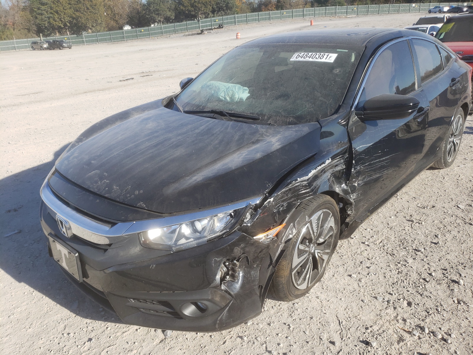 Photo 2 from auction – 2016 HONDA CIVIC EX with VIN 19XFC1F36GE205140
