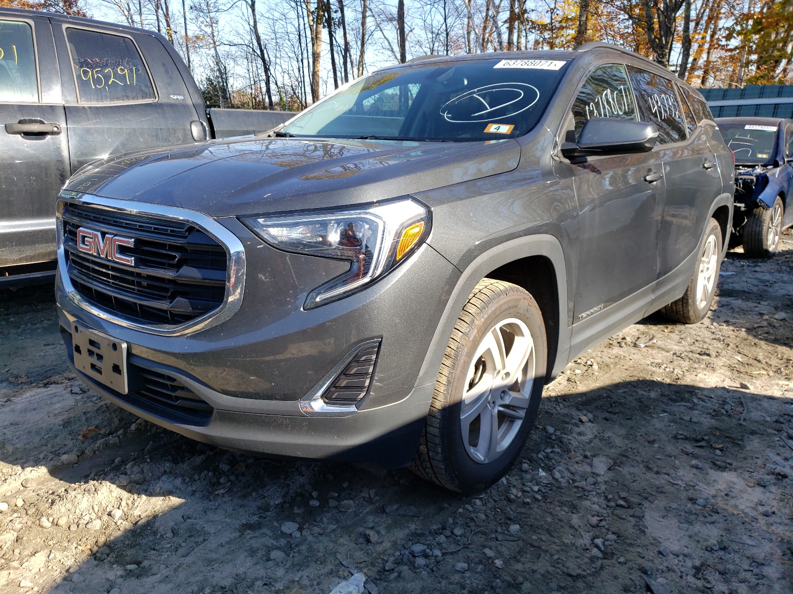 Photo 2 from auction – 2018 GMC TERRAIN SL with VIN 3GKALTEX3JL182305
