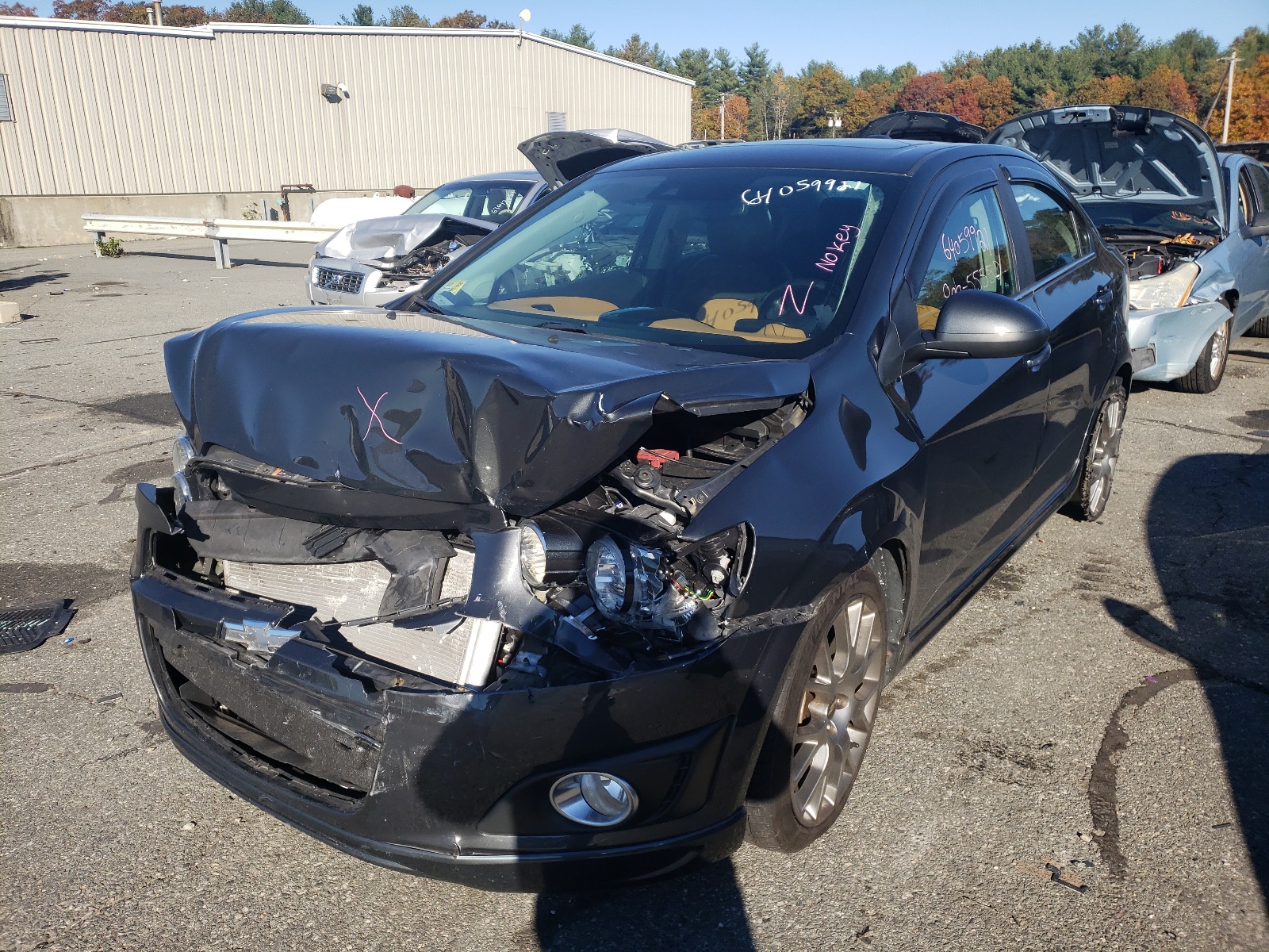 Photo 2 from auction – 2015 CHEVROLET SONIC LTZ with VIN 1G1JE5SB3F4213052