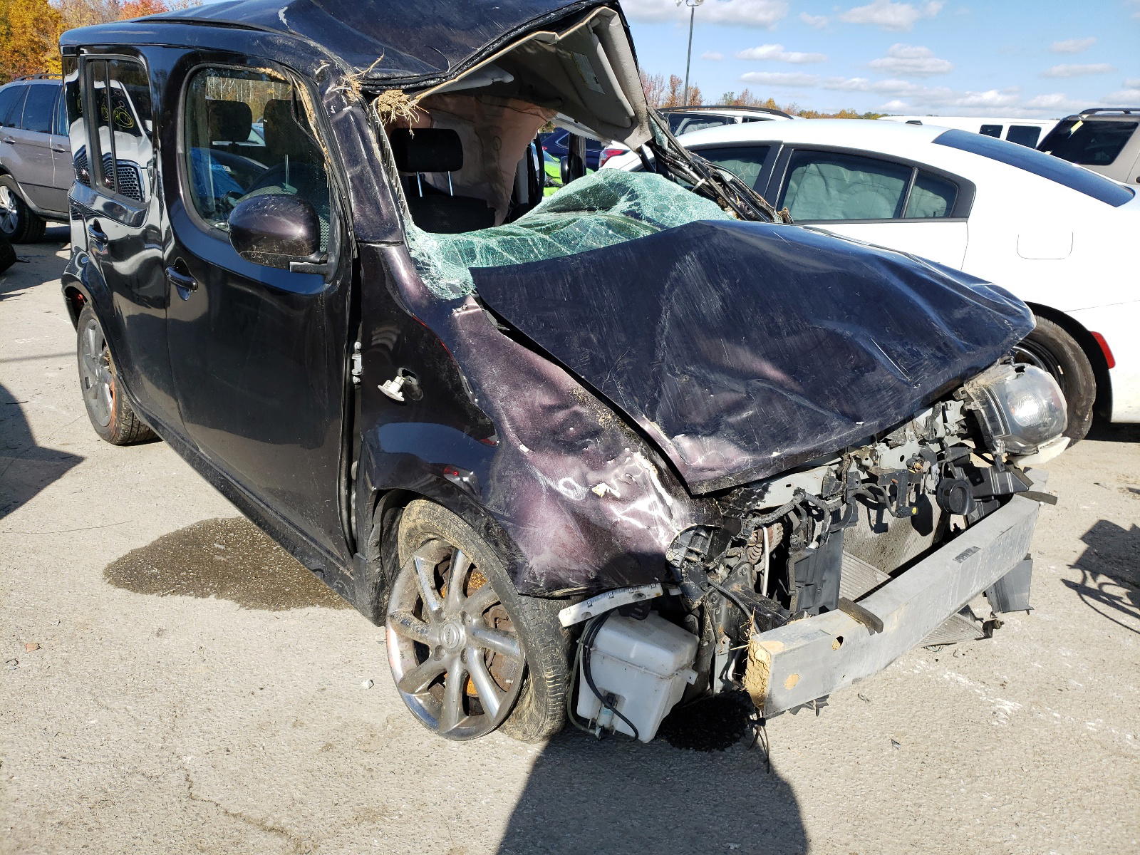 NISSAN CUBE BASE 2010 with VIN JN8AZ2KR6AT169350 - Photo from auction