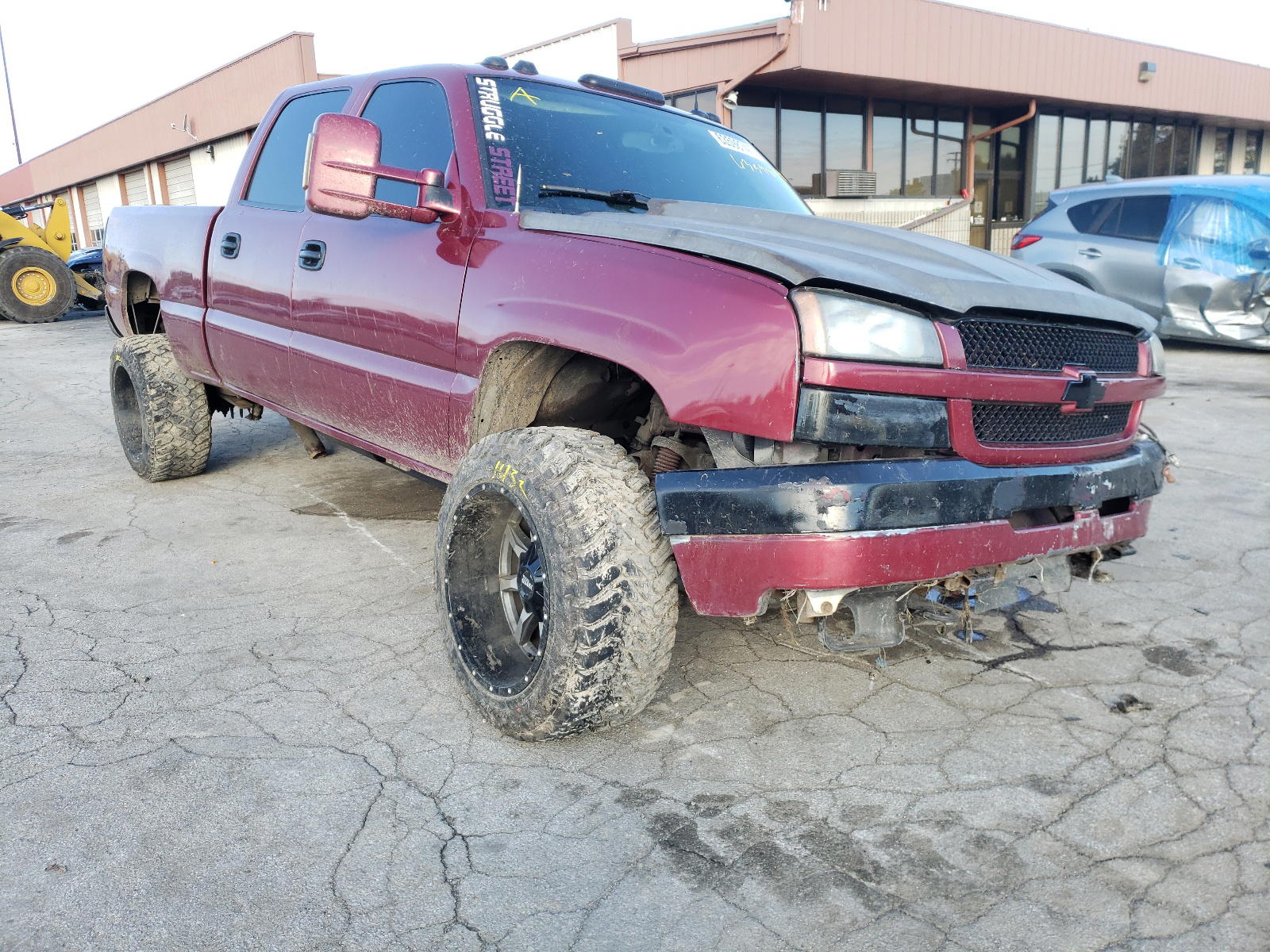 CHEVROLET SILVERADO 2004 with VIN 1GCHK23264F248715 - Photo from auction