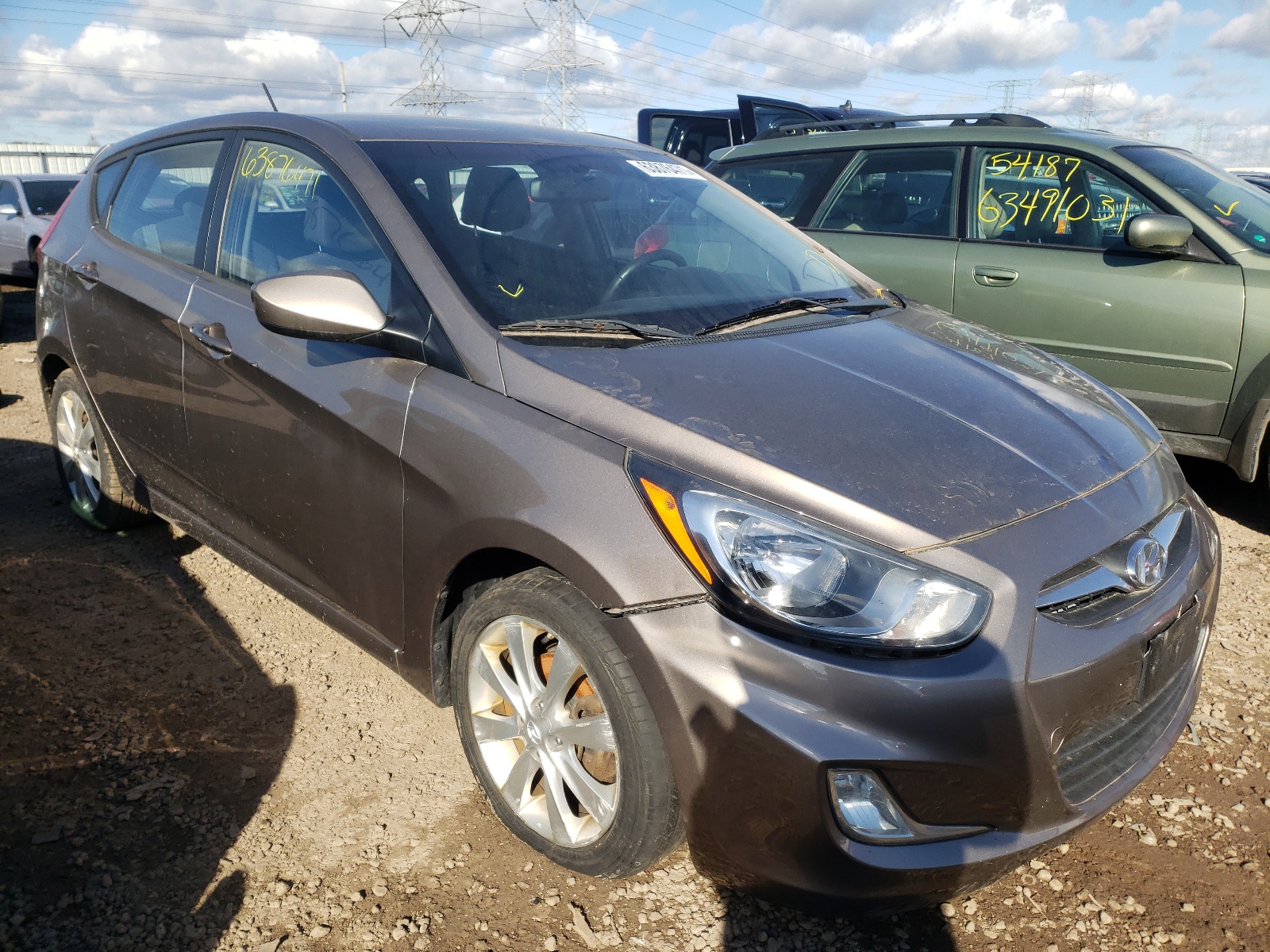 Photo 1 from auction – 2012 HYUNDAI ACCENT GLS with VIN KMHCU5AE5CU006233
