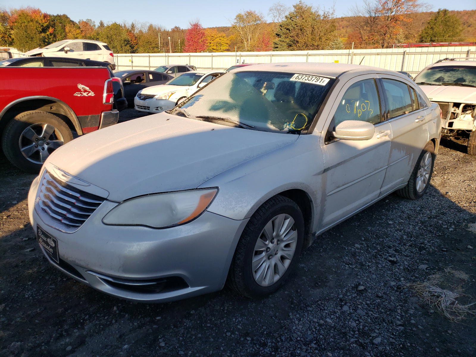 Photo 2 from auction – 2011 CHRYSLER 200 LX with VIN 1C3BC4FB7BN566666