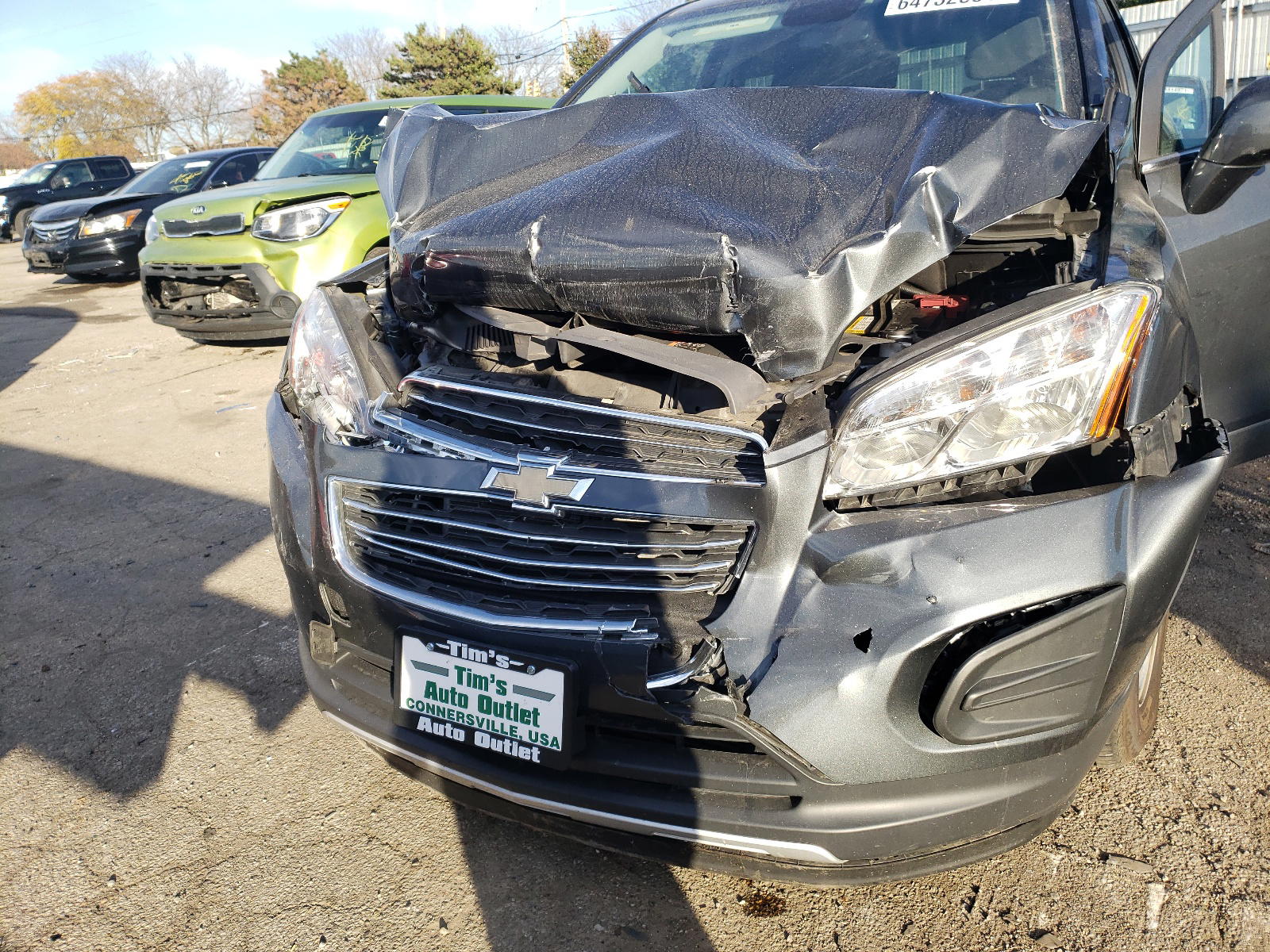 Photo 7 from auction – 2016 CHEVROLET TRAX 1LT with VIN 3GNCJLSB4GL254566