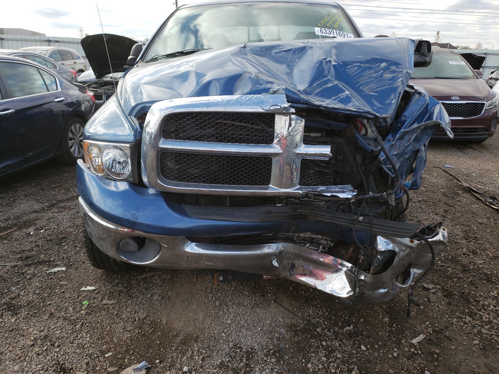 Photo 9 from auction – 2005 DODGE RAM 2500 S with VIN 3D7KS28CX5G837960