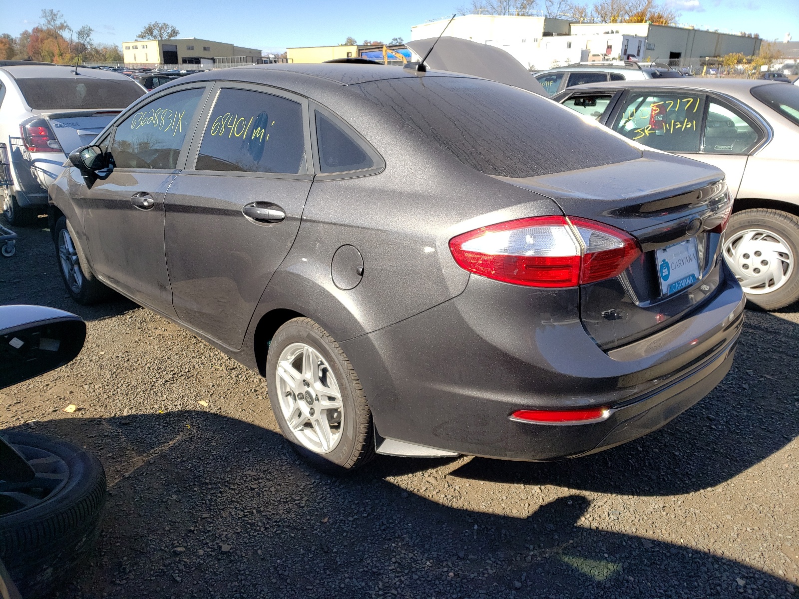 Photo 3 from auction – 2017 FORD FIESTA SE with VIN 3FADP4BJXHM163361