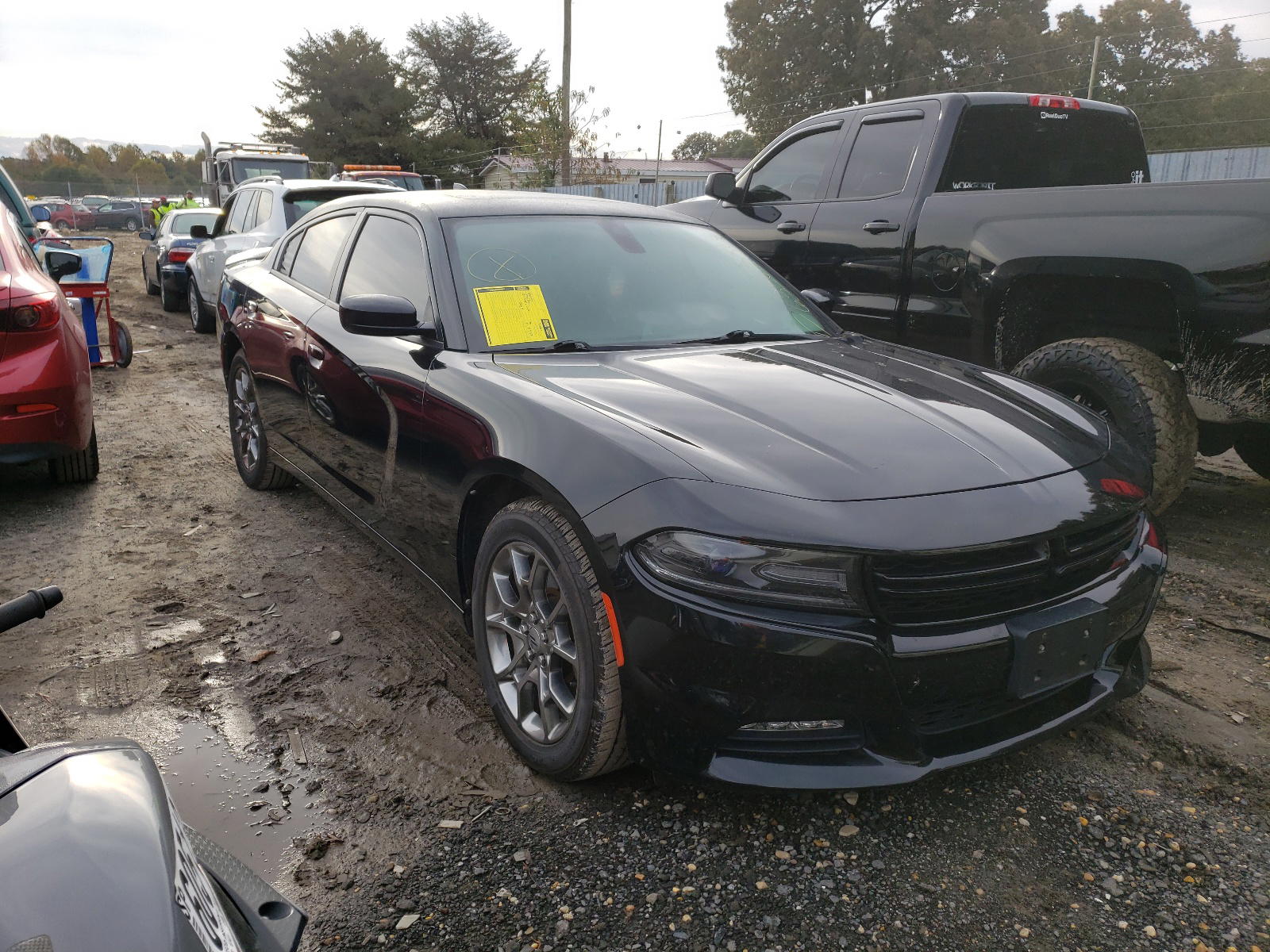 DODGE CHARGER SX 2017 with VIN 2C3CDXJG1HH538336 - Photo from auction