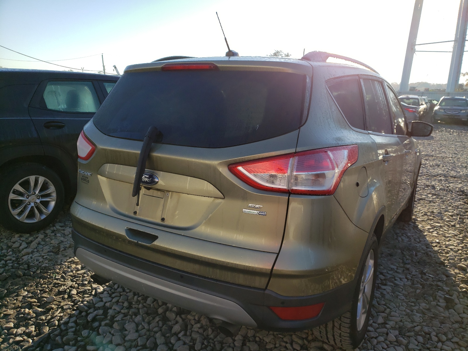Photo 4 from auction – 2014 FORD ESCAPE SE with VIN 1FMCU9GX9EUB42237