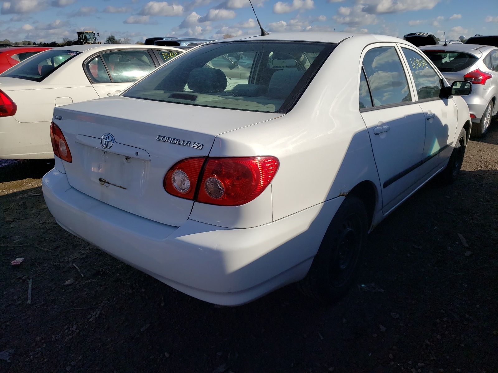 Photo 4 from auction – 2007 TOYOTA COROLLA CE with VIN 1NXBR32E17Z895179