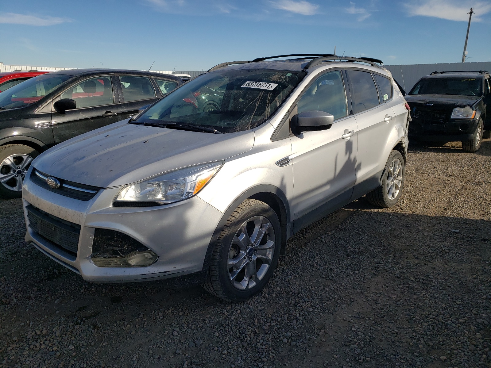 Photo 2 from auction – 2014 FORD ESCAPE SE with VIN 1FMCU9G93EUB08747