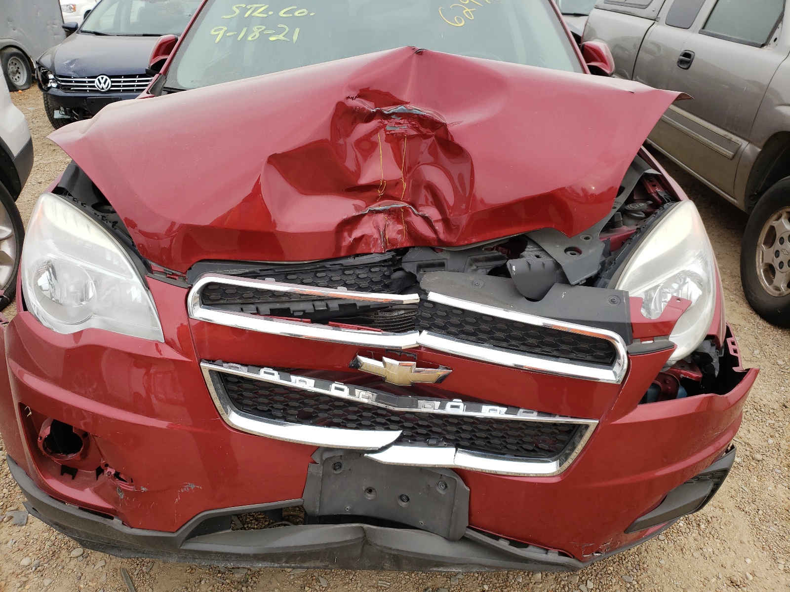 Photo 9 from auction – 2013 CHEVROLET EQUINOX LT with VIN 2GNALDEK3D1163515