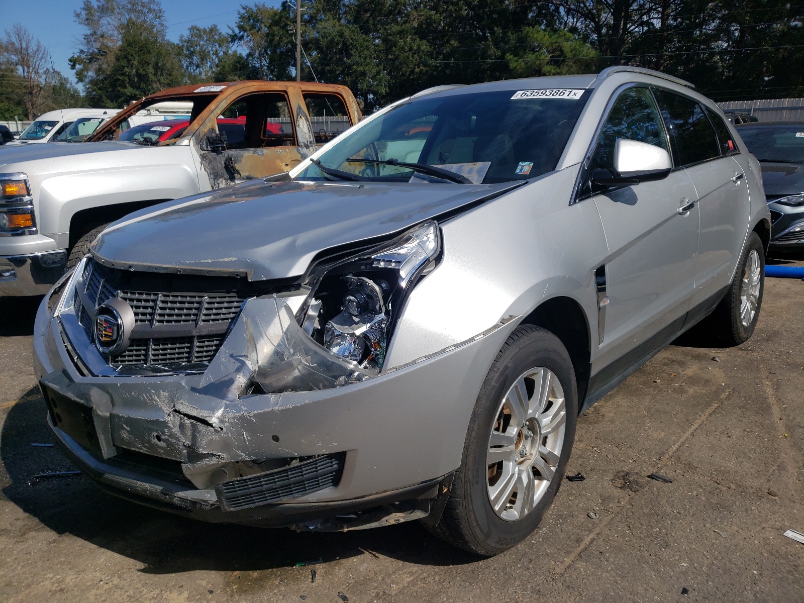 Photo 2 from auction – 2011 CADILLAC SRX LUXURY with VIN 3GYFNDEY5BS509489