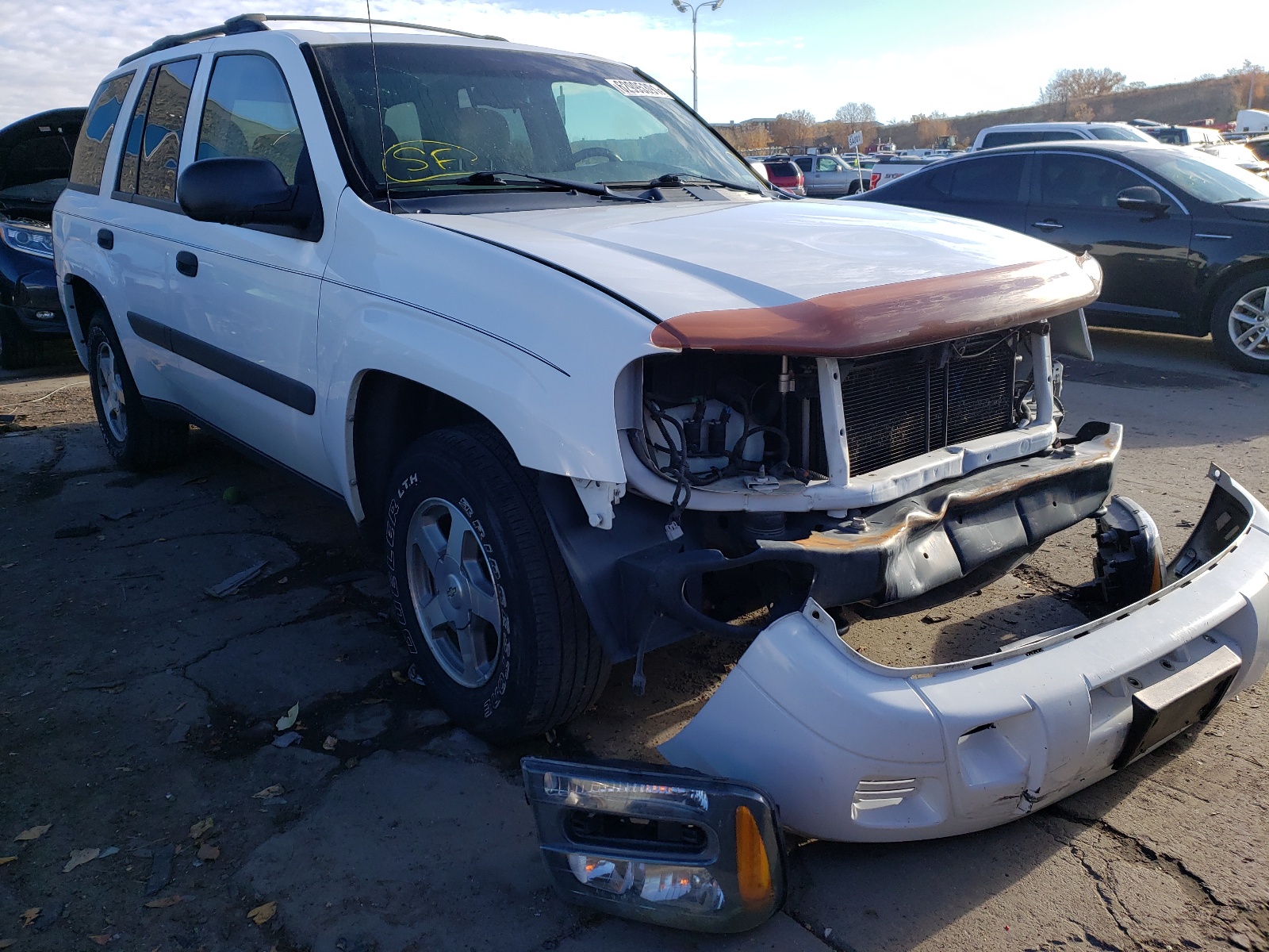 CHEVROLET TRAILBLAZE 2005 with VIN 1GNDT13S952303602 - Photo from auction