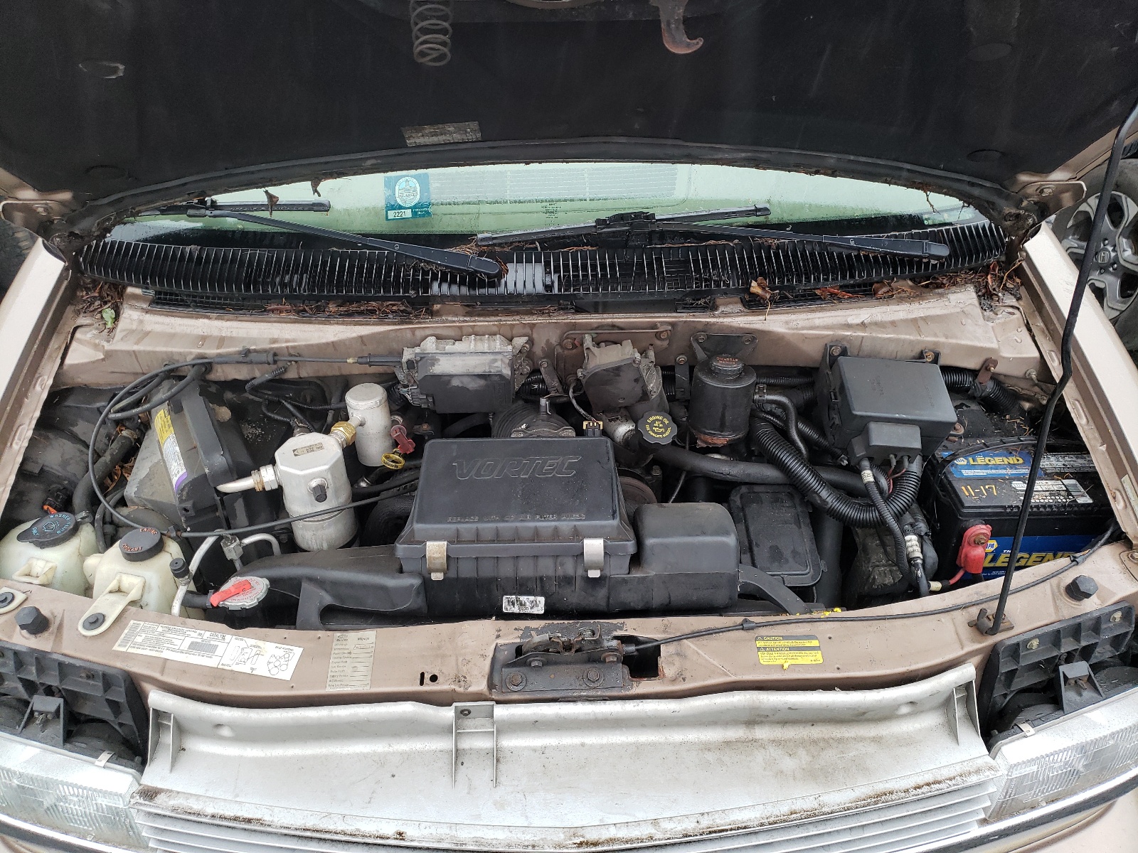 Photo 7 from auction – 2001 CHEVROLET ASTRO with VIN 1GNEL19W31B129986