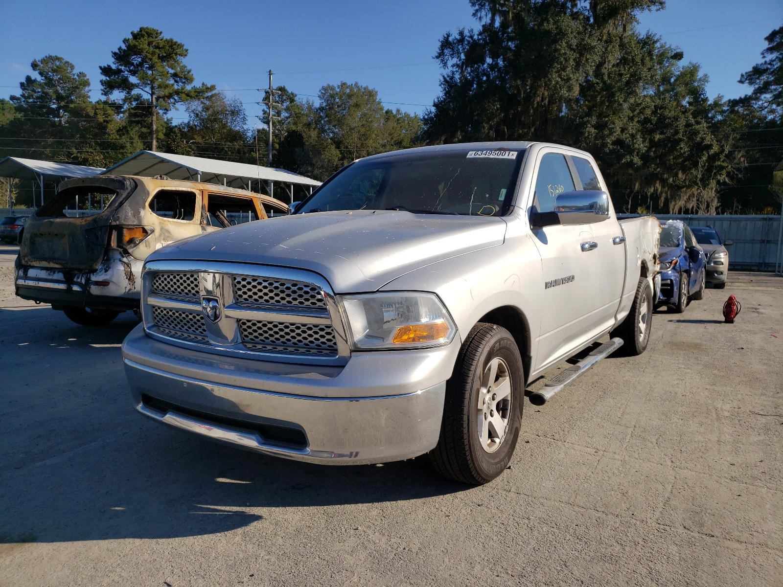 Photo 2 from auction – 2011 DODGE RAM 1500 with VIN 1D7RB1GP3BS679737